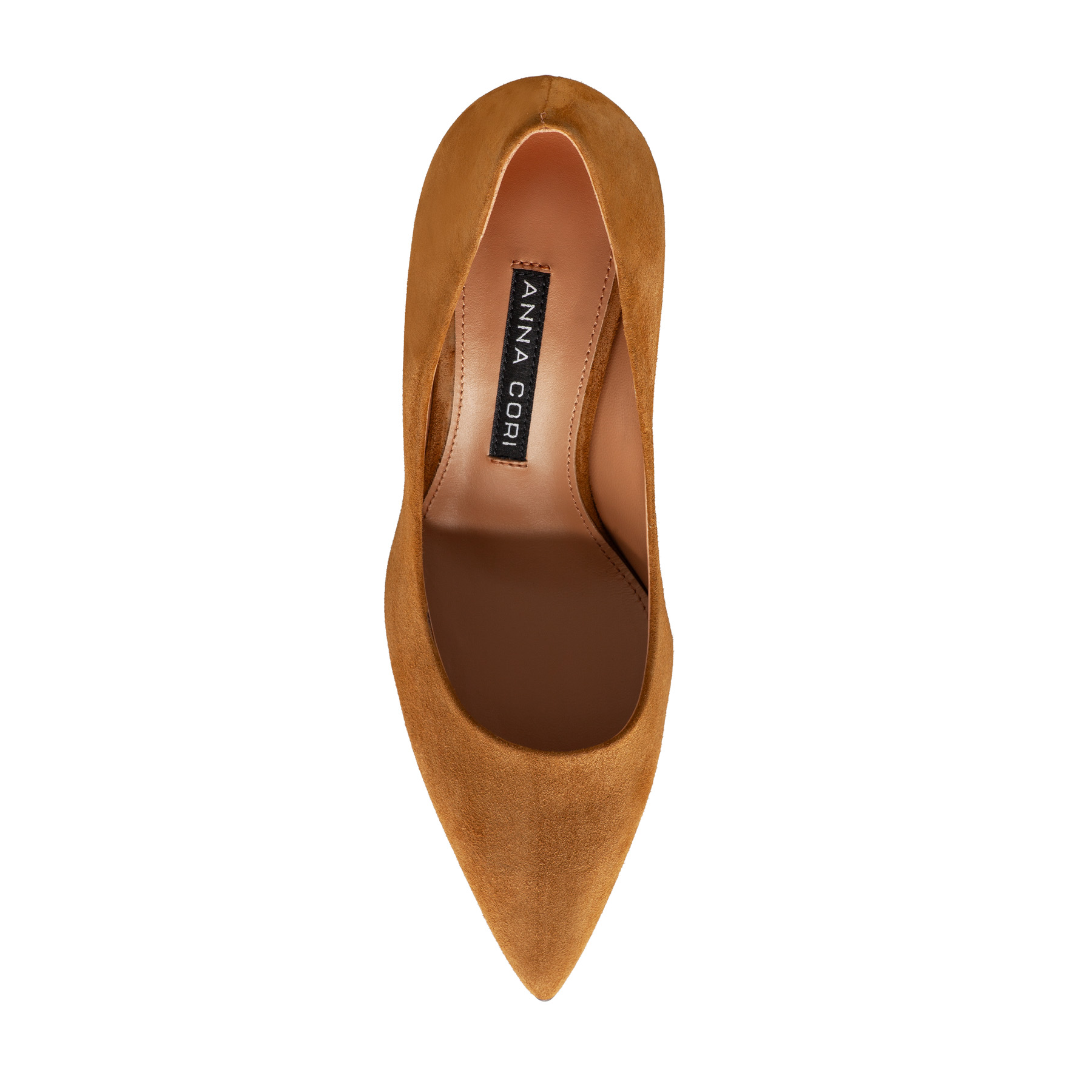 High-heel Pointed Toe Pumps 8026 Camoscio Noce