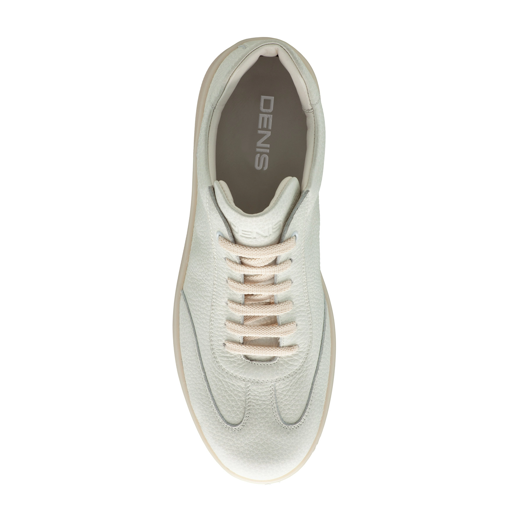 Men Genuine Leather Sport Shoes7087 Bottalato Panna