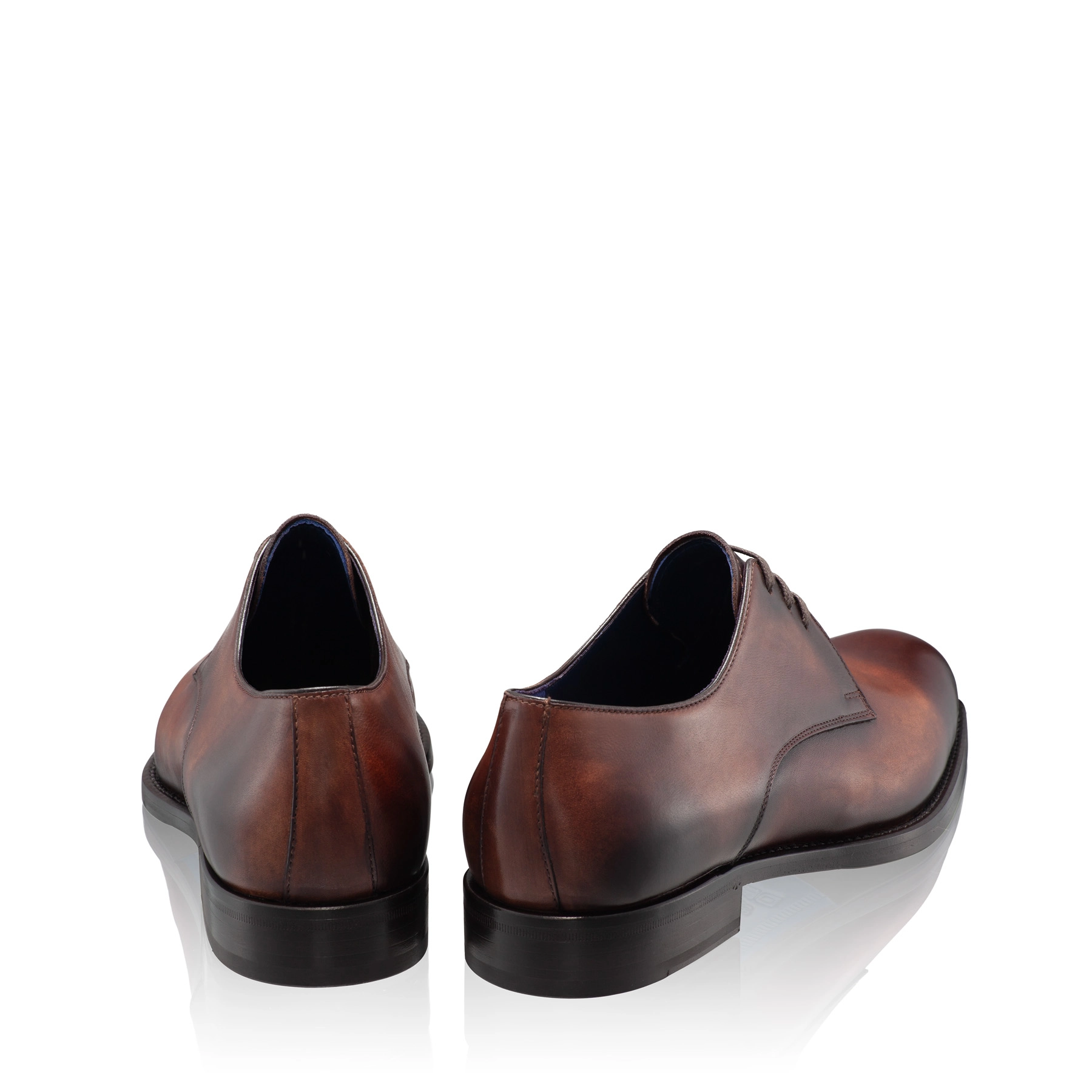 Men Handmade Elegant Shoes 7731 Vitello Brown
