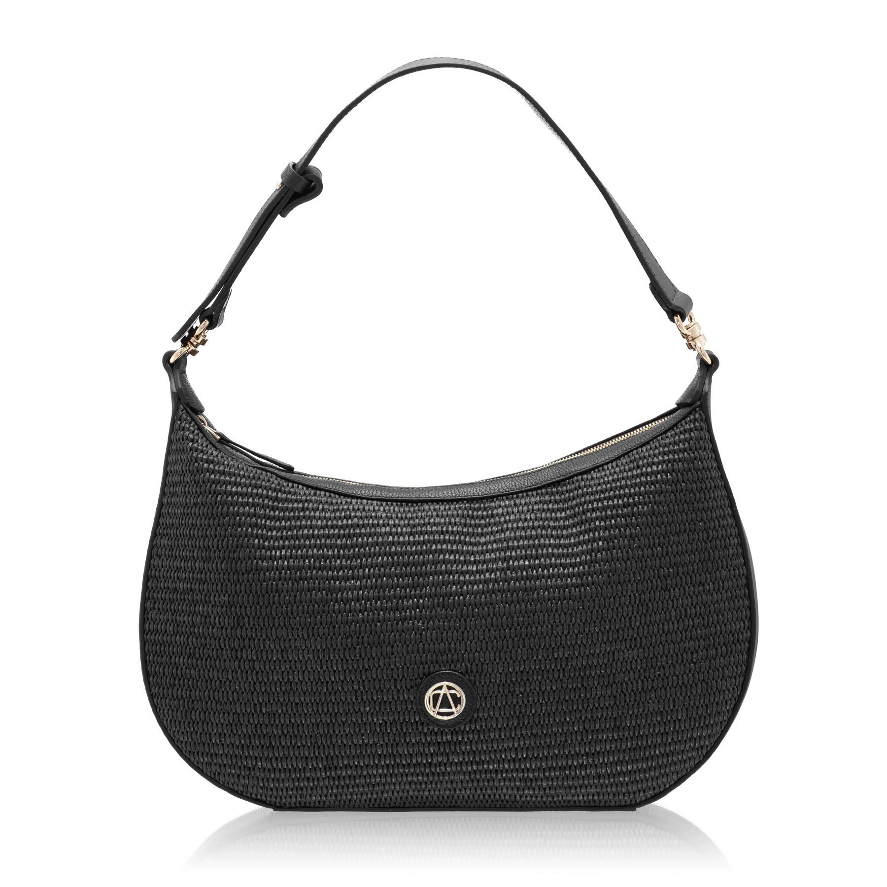 INGA 02 BOTT+RAFIA BLACK