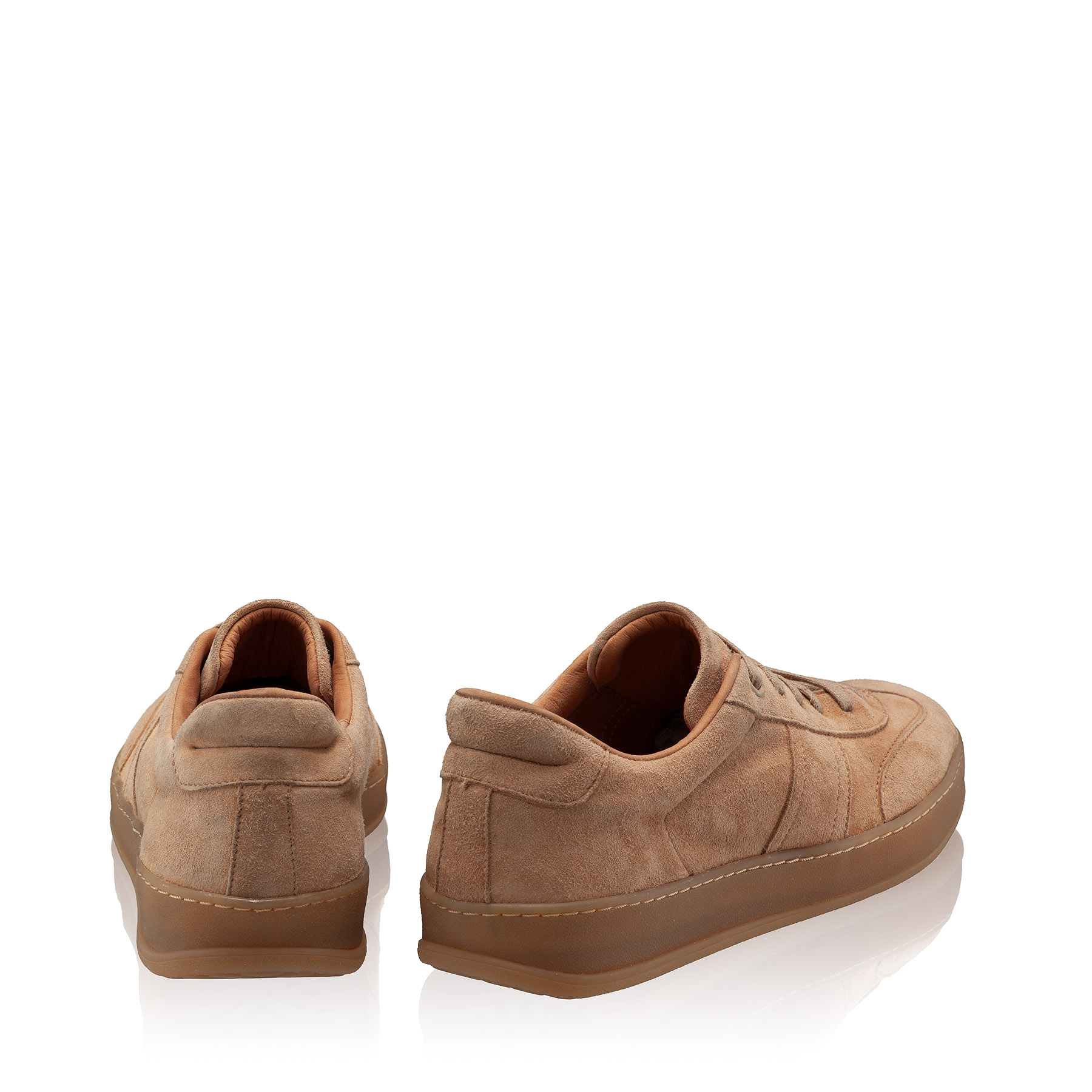 Women leather sport shoes 8066 Camoscio Corda