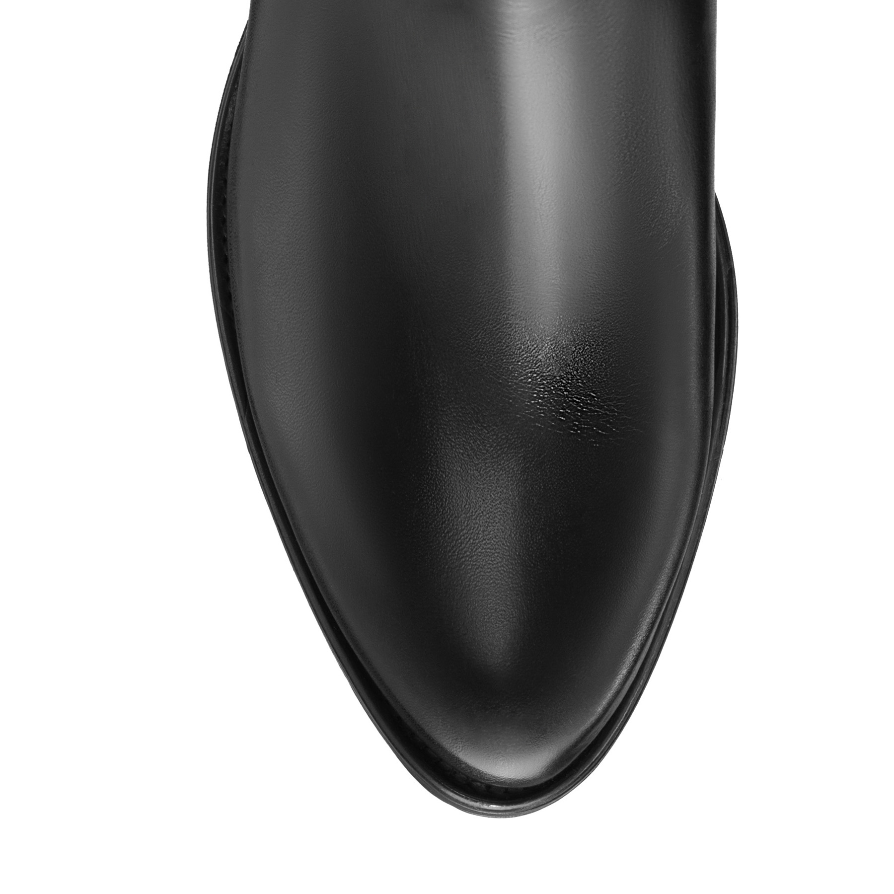Women Leather Ankle-Boots 5933 Vitello Black