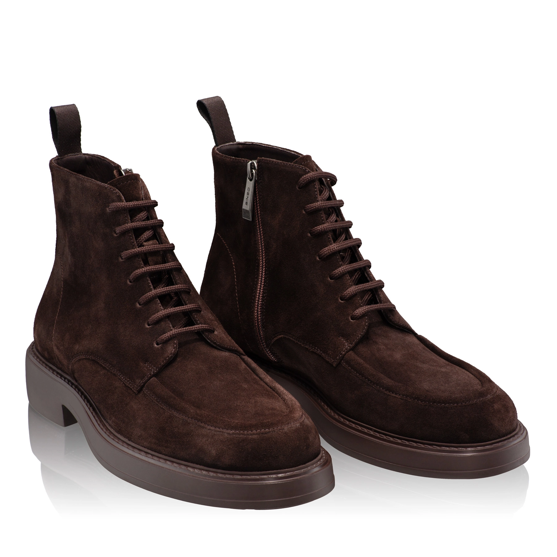 Men Leather Casual Boots 7677 Crosta T. Moro