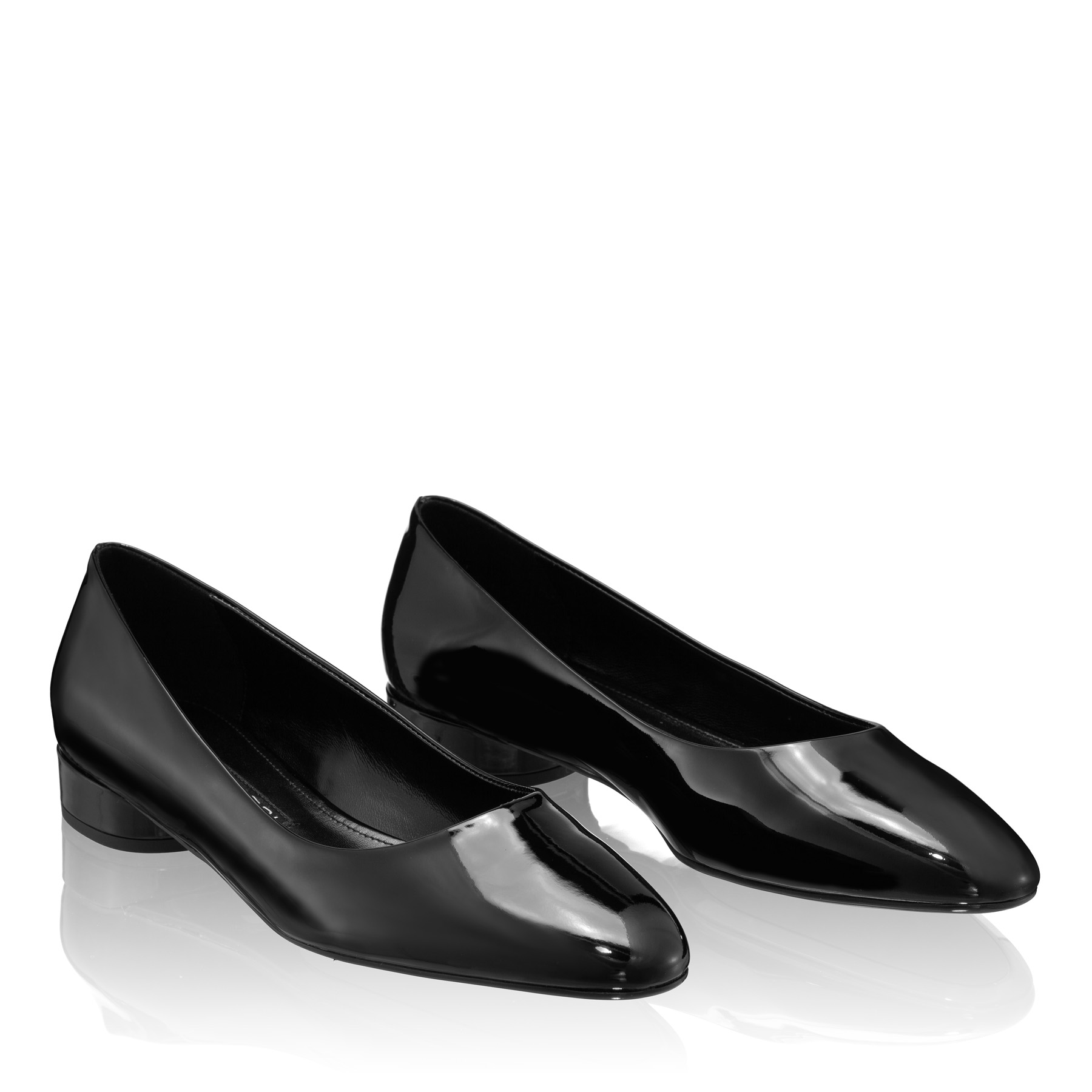 Kiteen-heel Slingback Pumps 8047 Lac Black