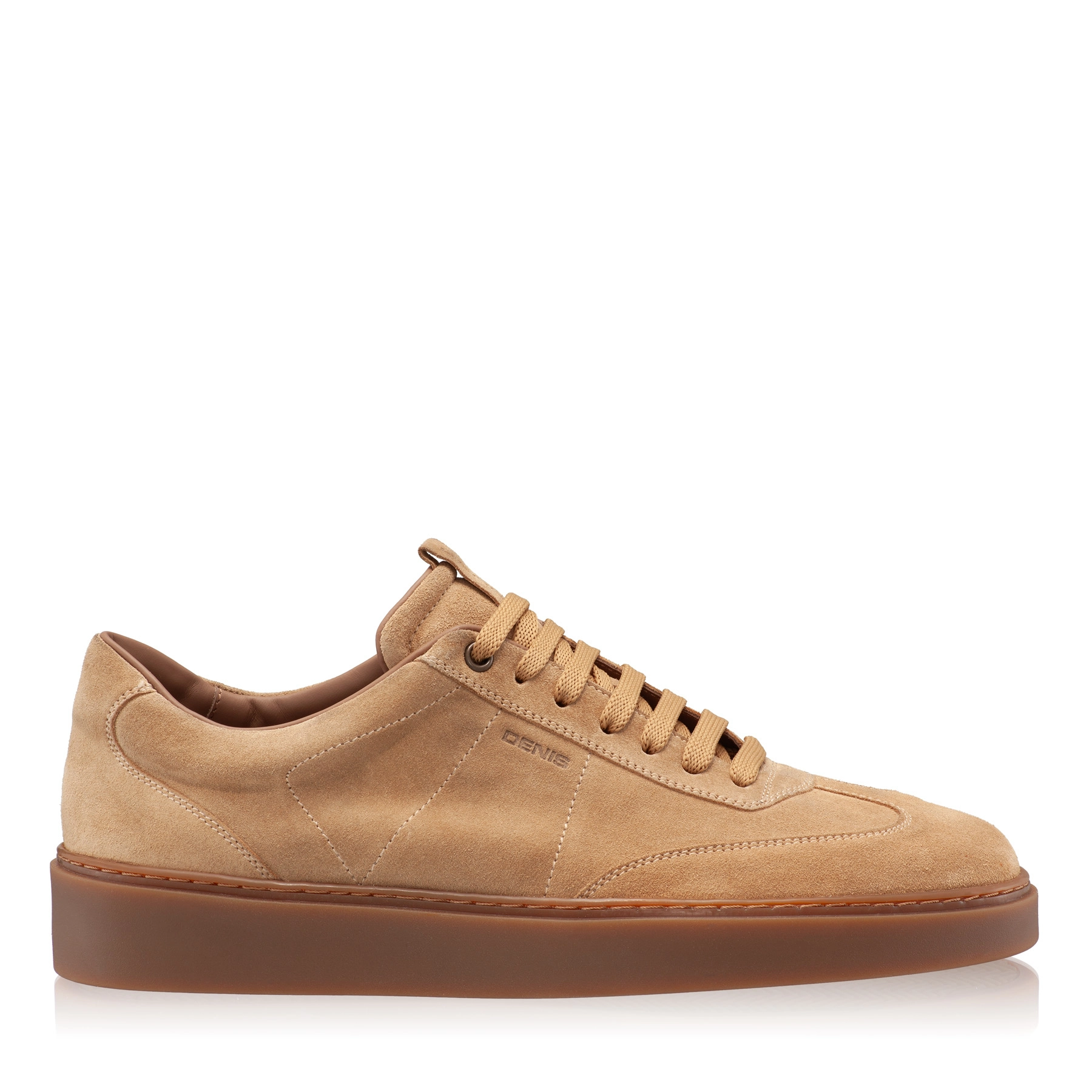 Men Suede Leather Sport Shoes 7610 Crosta Crema