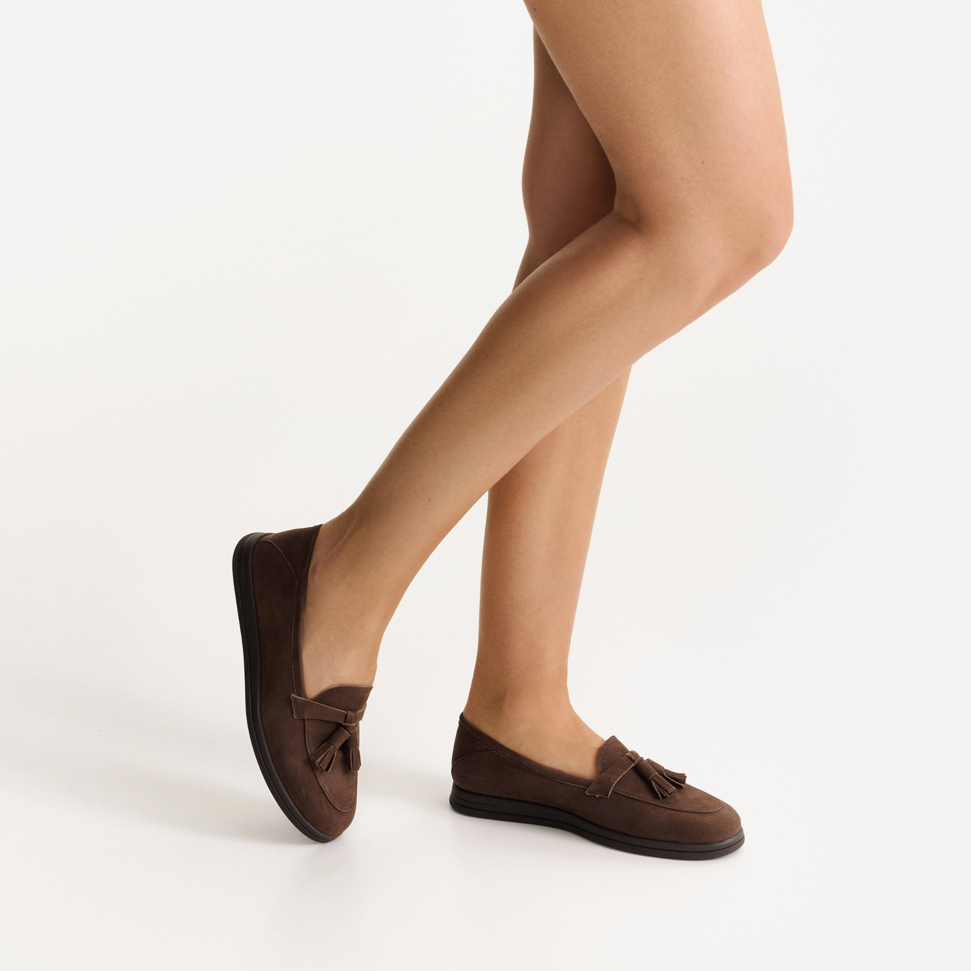 Women Casual Suede Loafers 8002 Crosta Maro
