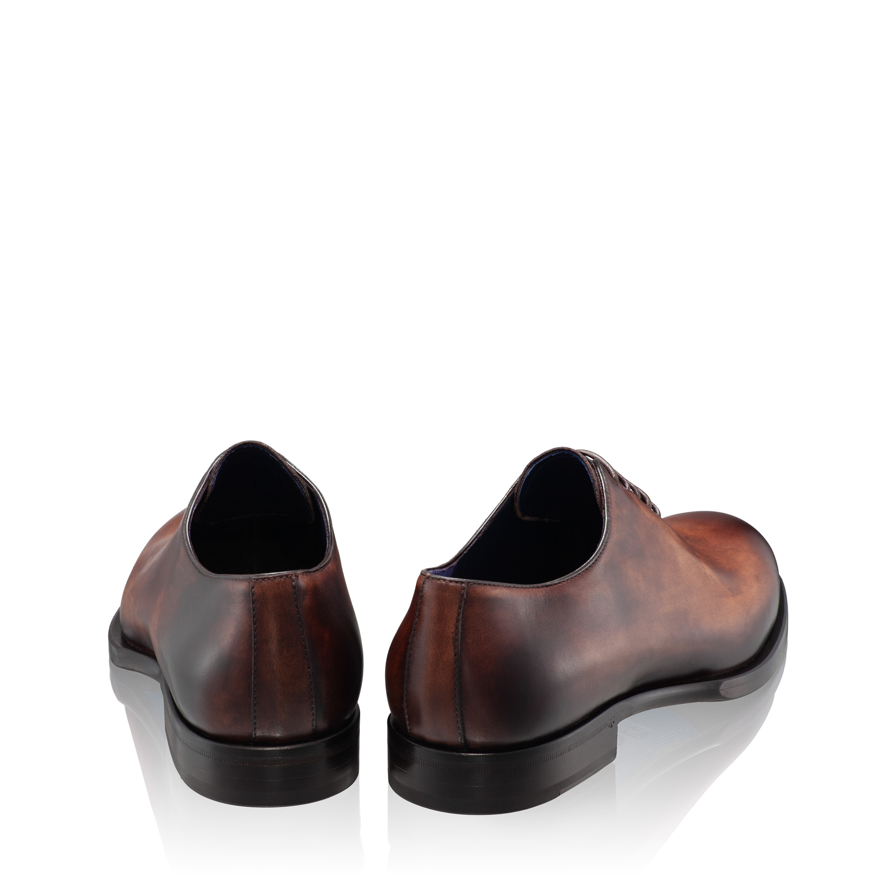 Men Handmade Elegant Shoes 7712 Vitello Brown