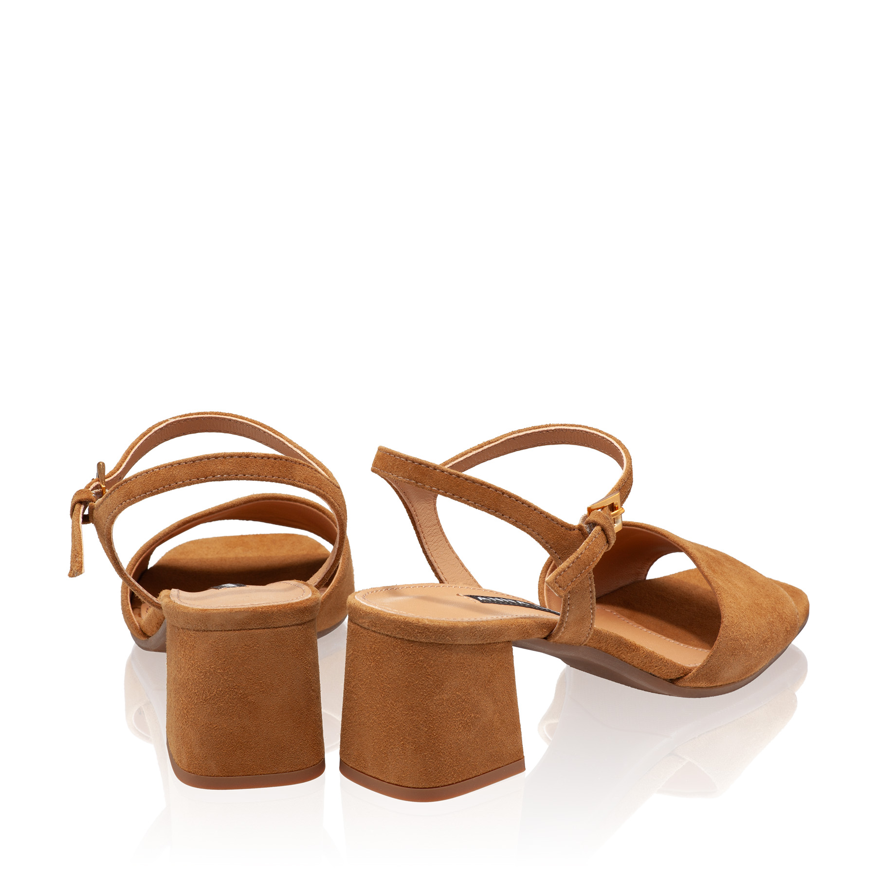 Women Leather Sandals 8042 Camoscio Camel