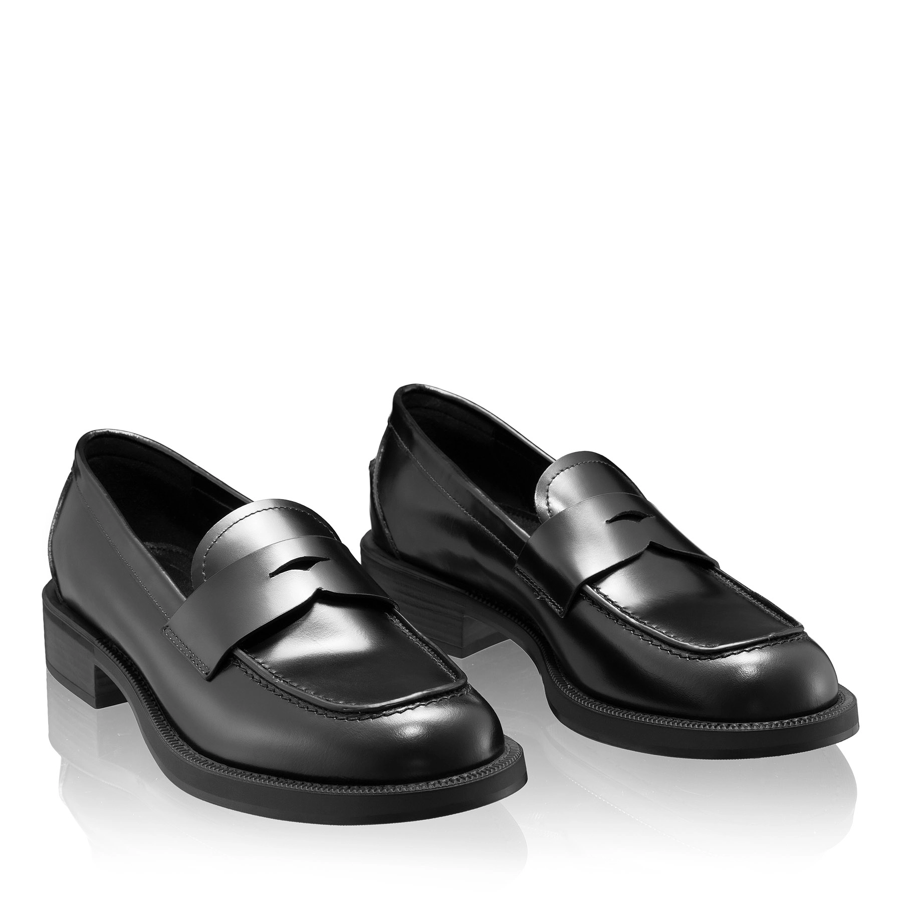 Women Casual Loafers 8251 Abrazivato Black
