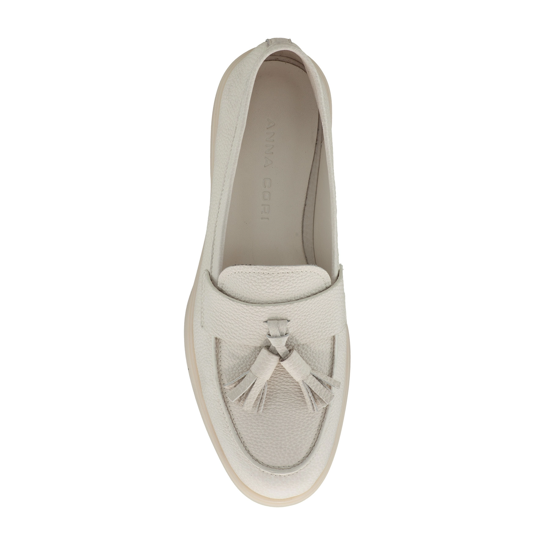 Women Casual Loafers 7517 Bottalato Panna