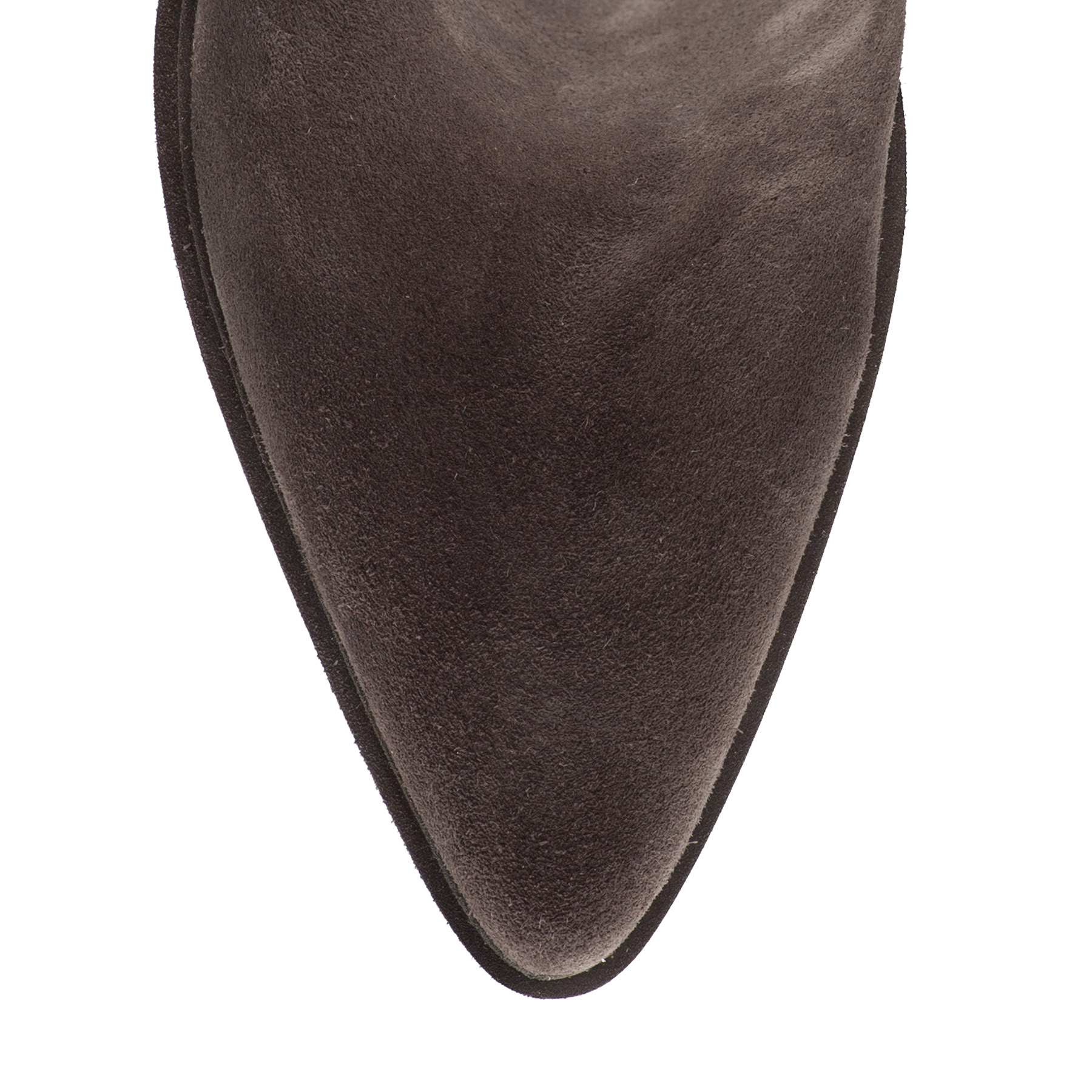 Women Suede Leather Boots 7950 Crosta Taupe
