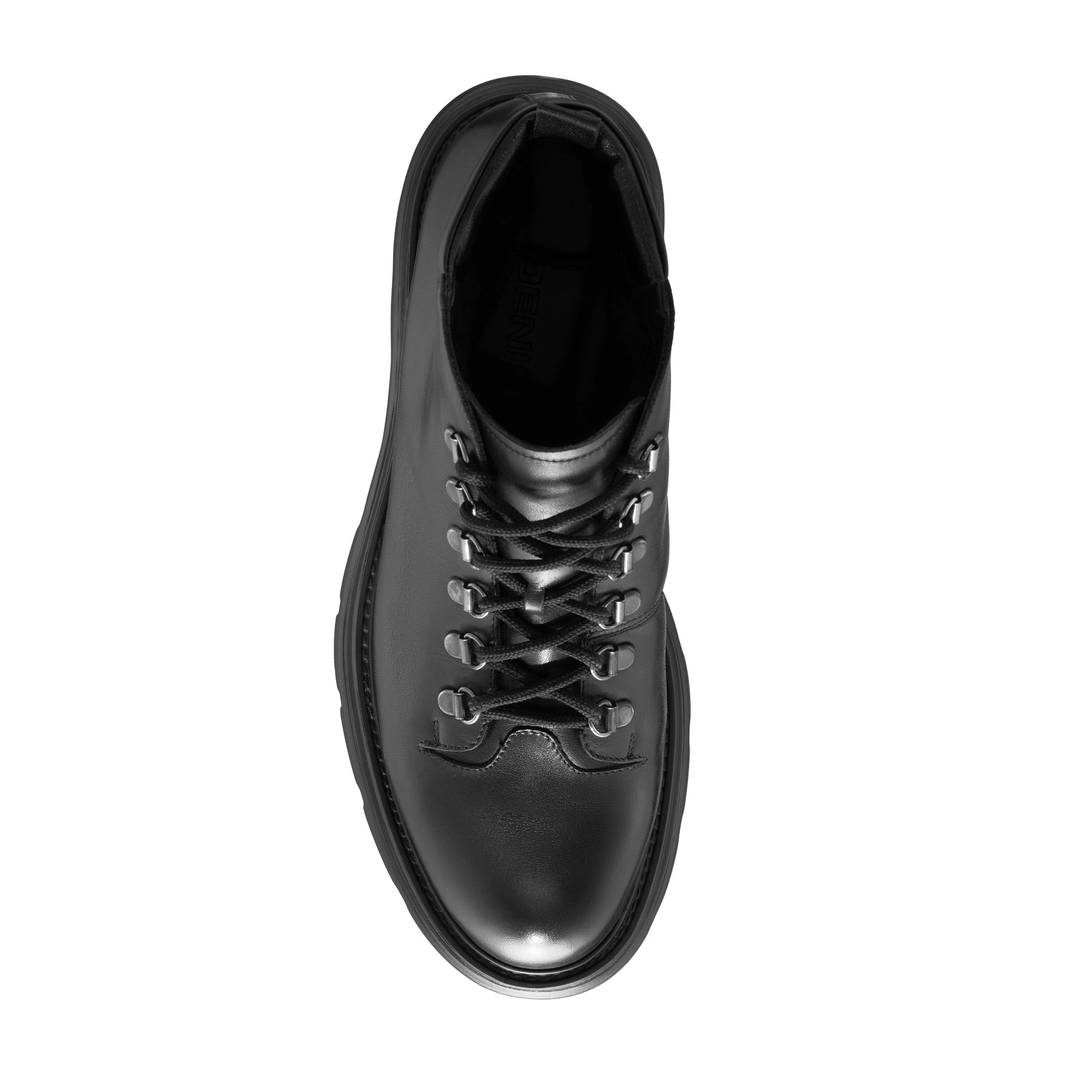 Men Leather Boots 7736 Vitello Black