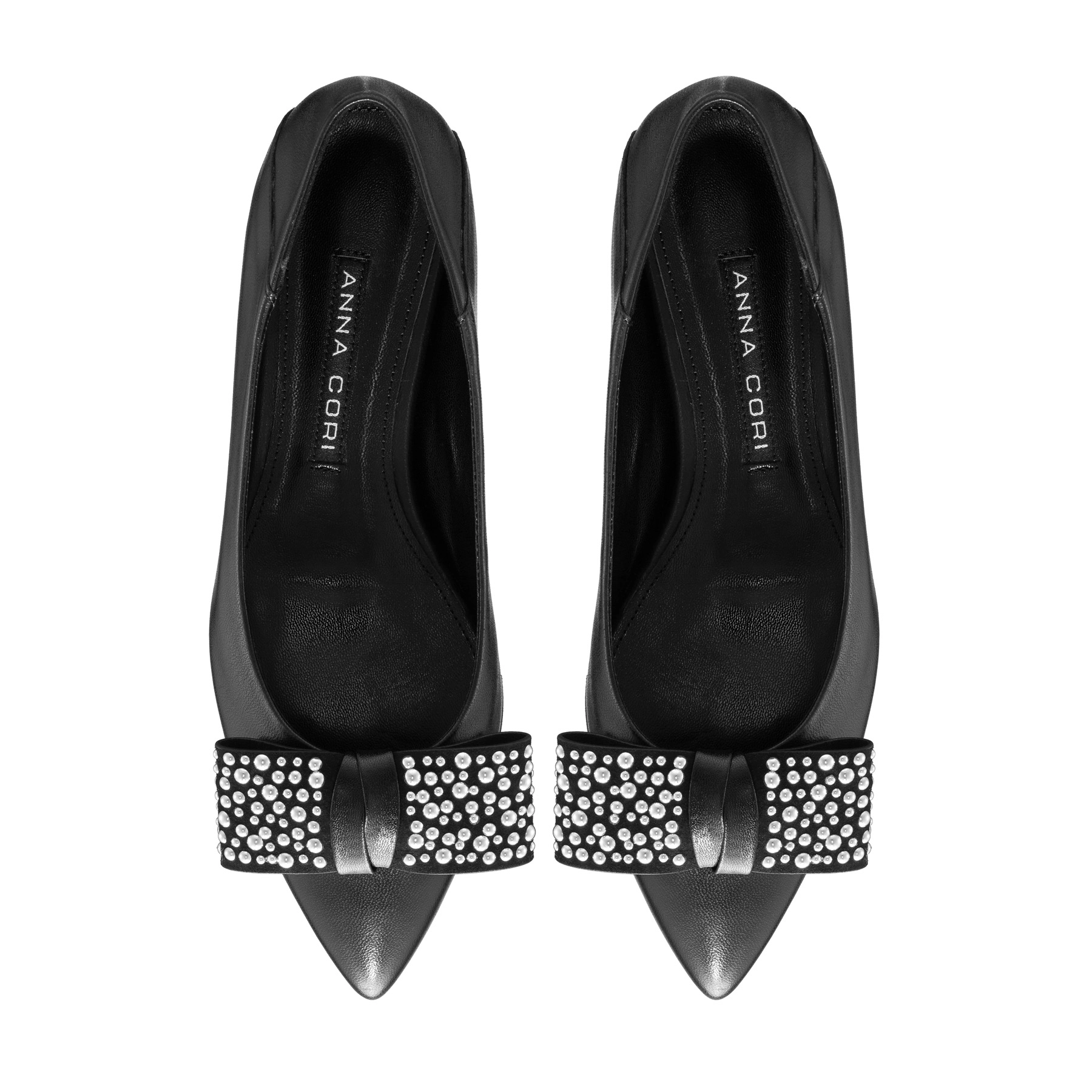 Ballerina Flats 8101 Vitello Black