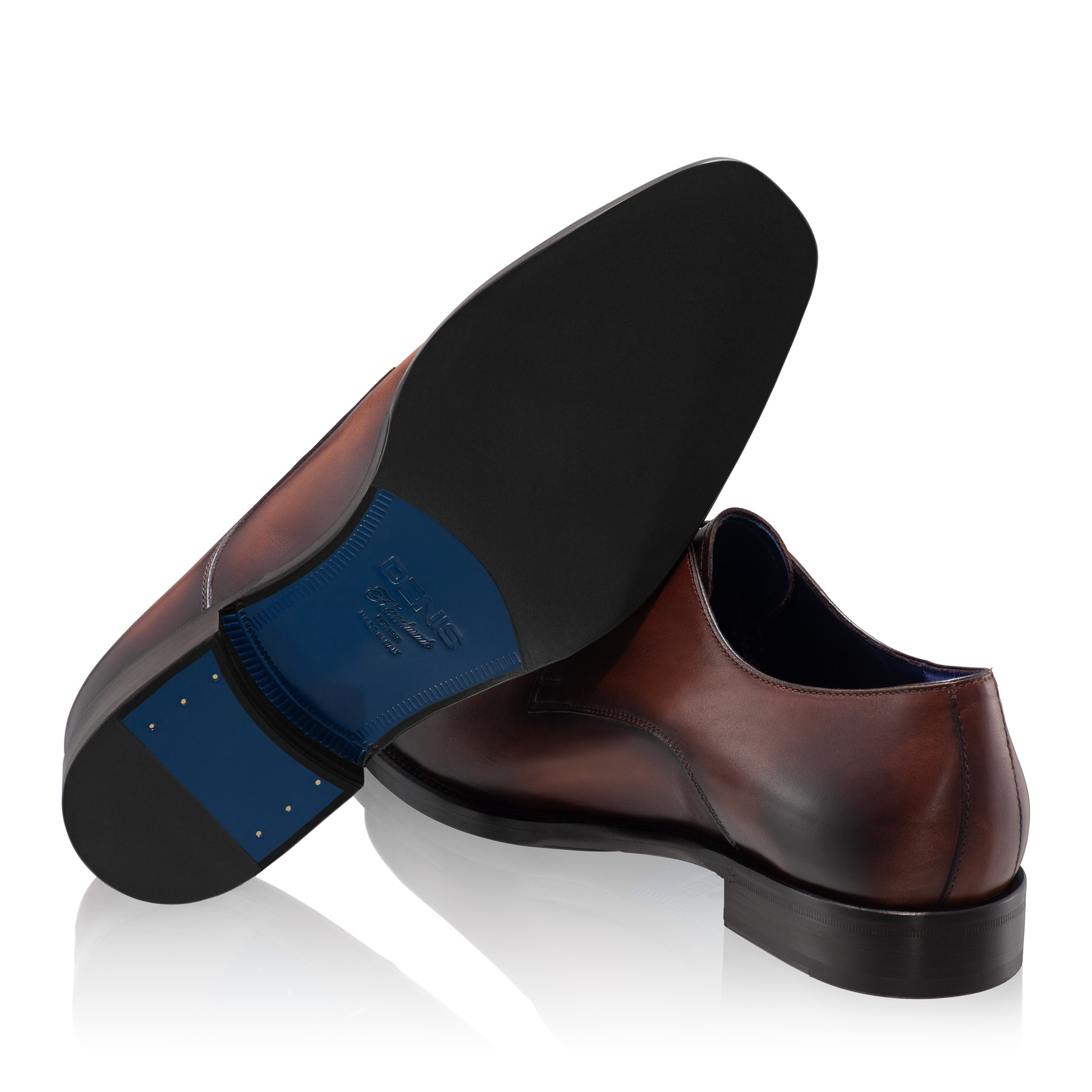 Men Handmade Elegant Shoes 7731 Vitello Brown