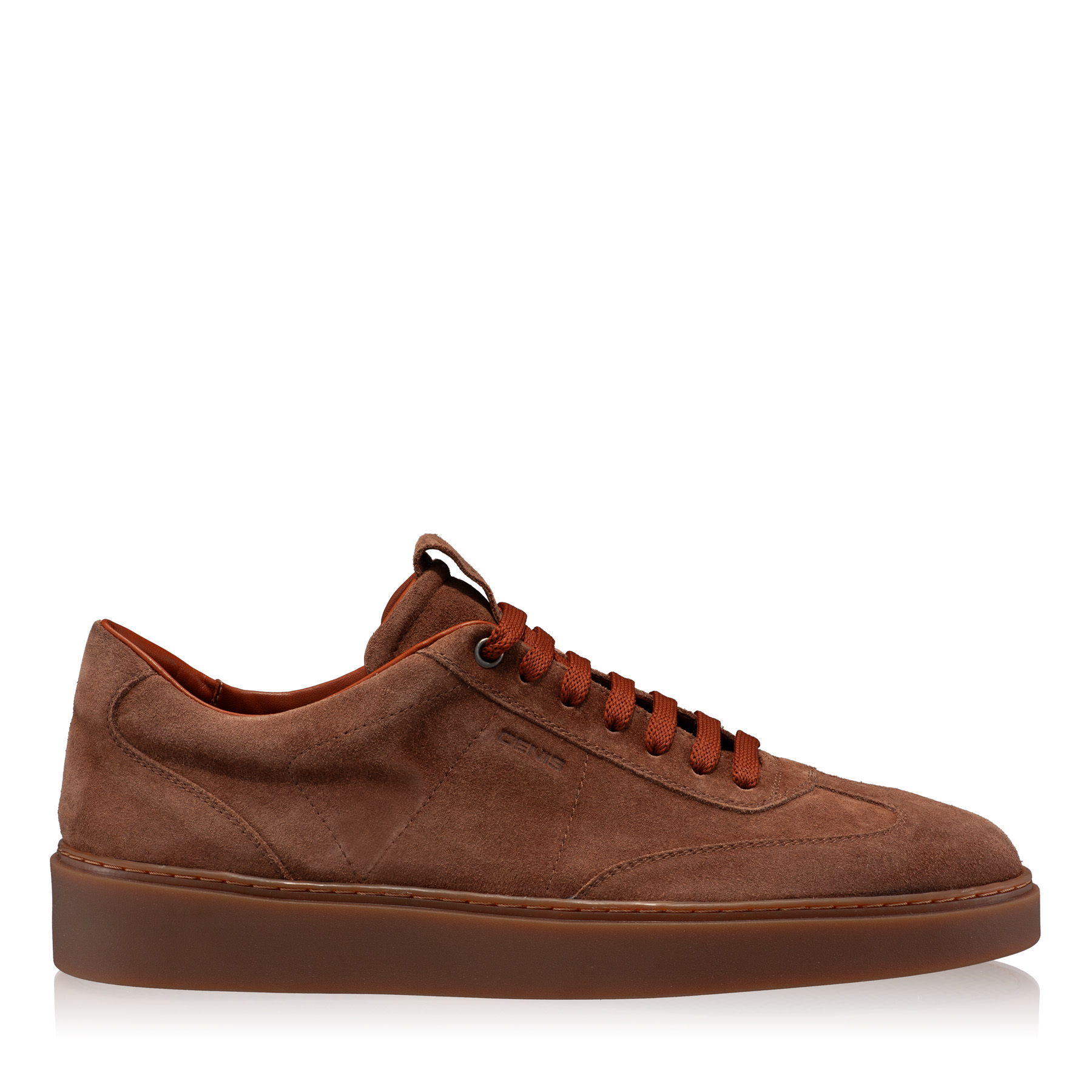 Men Suede Leather Sport Shoes 7610 Crosta Maro