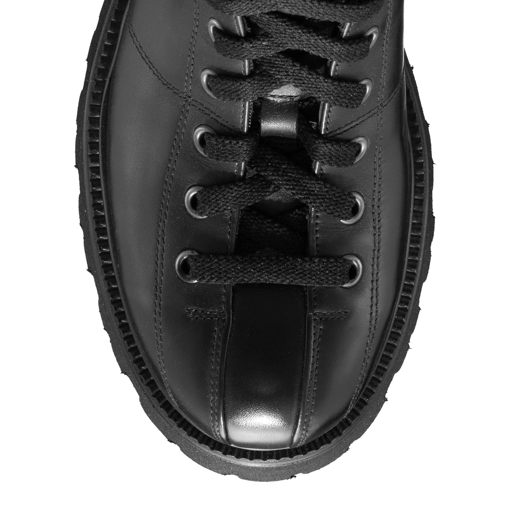 Women Leather Casual Boots 6303 Vitello Black
