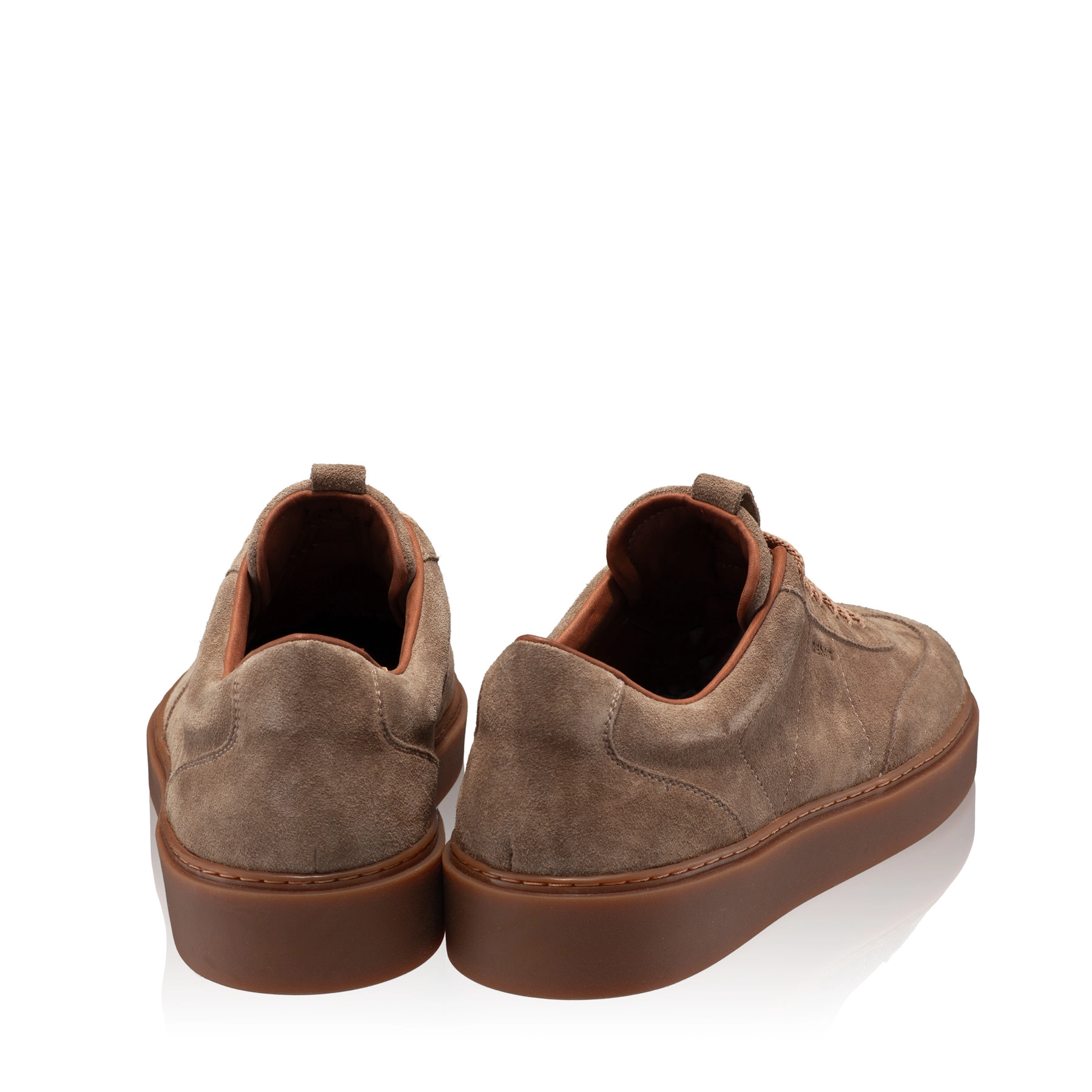 Men Suede Leather Sport Shoes 7610 Crosta Taupe