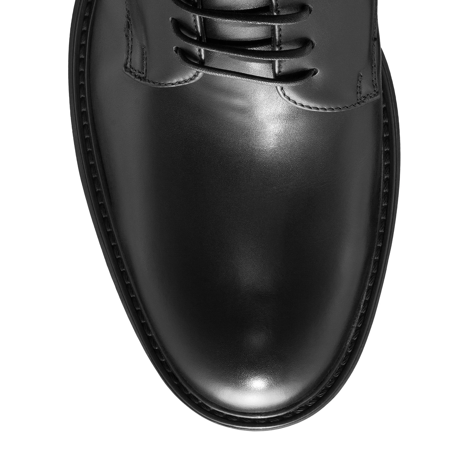Men Leather Boots 7737 Vitello Black