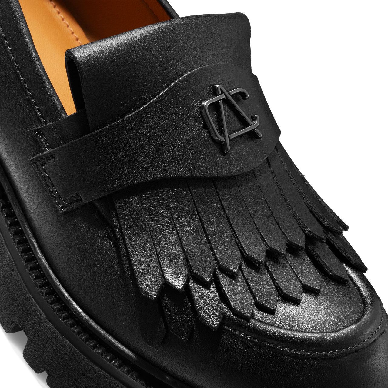 Women Casual  Leather Shoes 7196 Vitello Black
