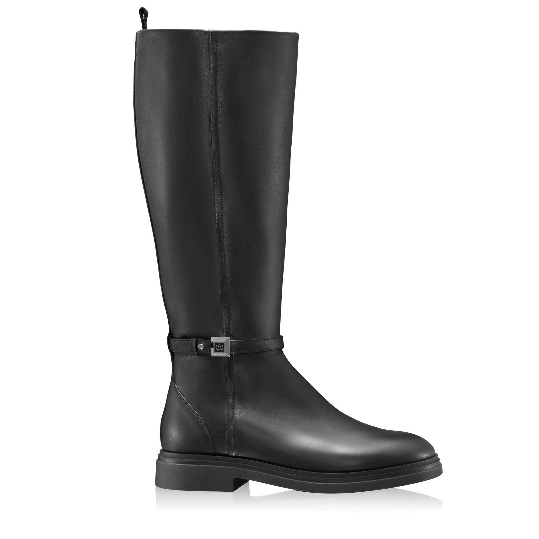 Women Leather Boots 7939 Vitello Black