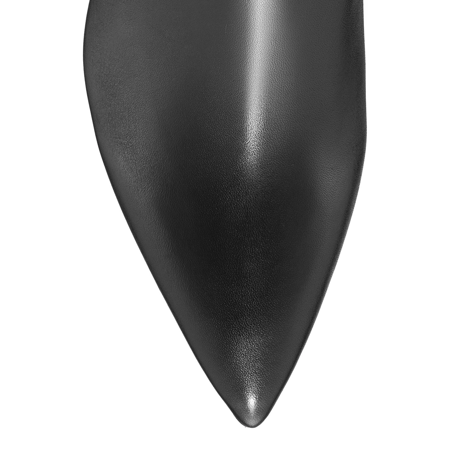 Women Leather Boots 8195 Vitello Black