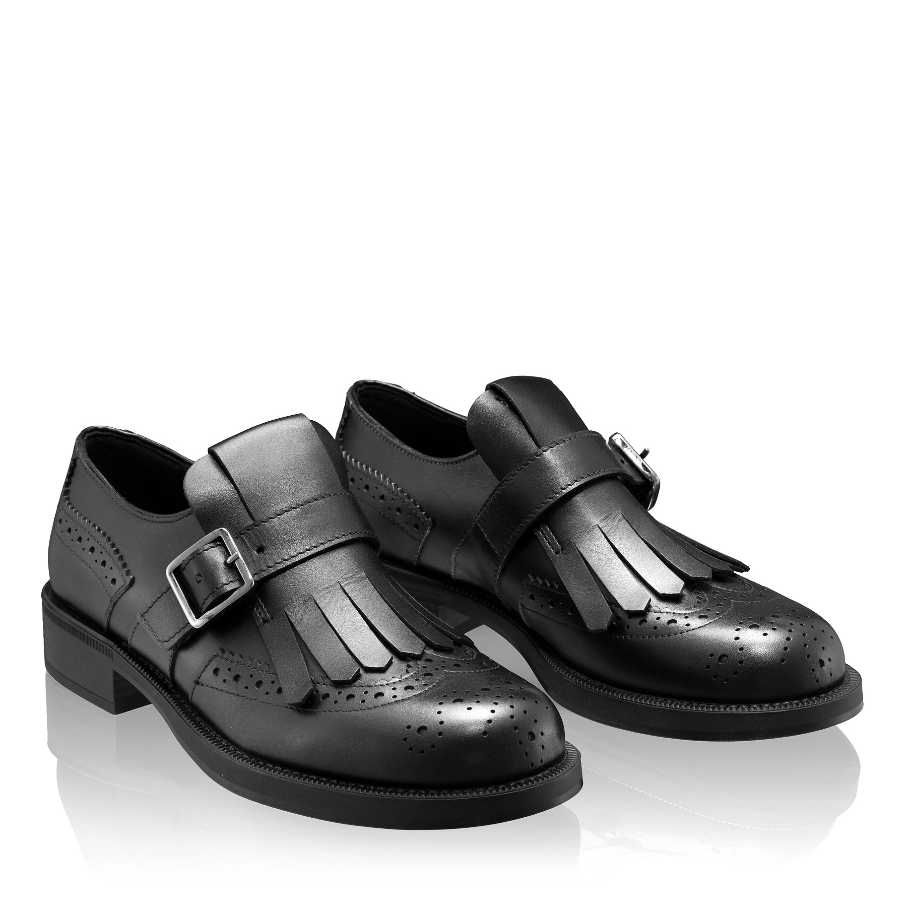 Women Casual Loafers 8249 Vitello Black