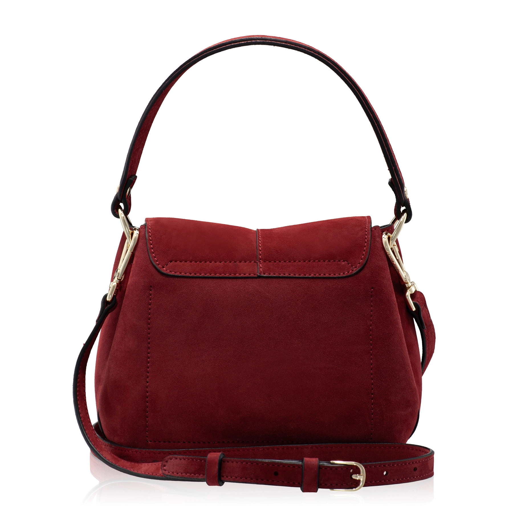 Women Leather Hand Bag CAYA 01 CAMOSCIO BORDO