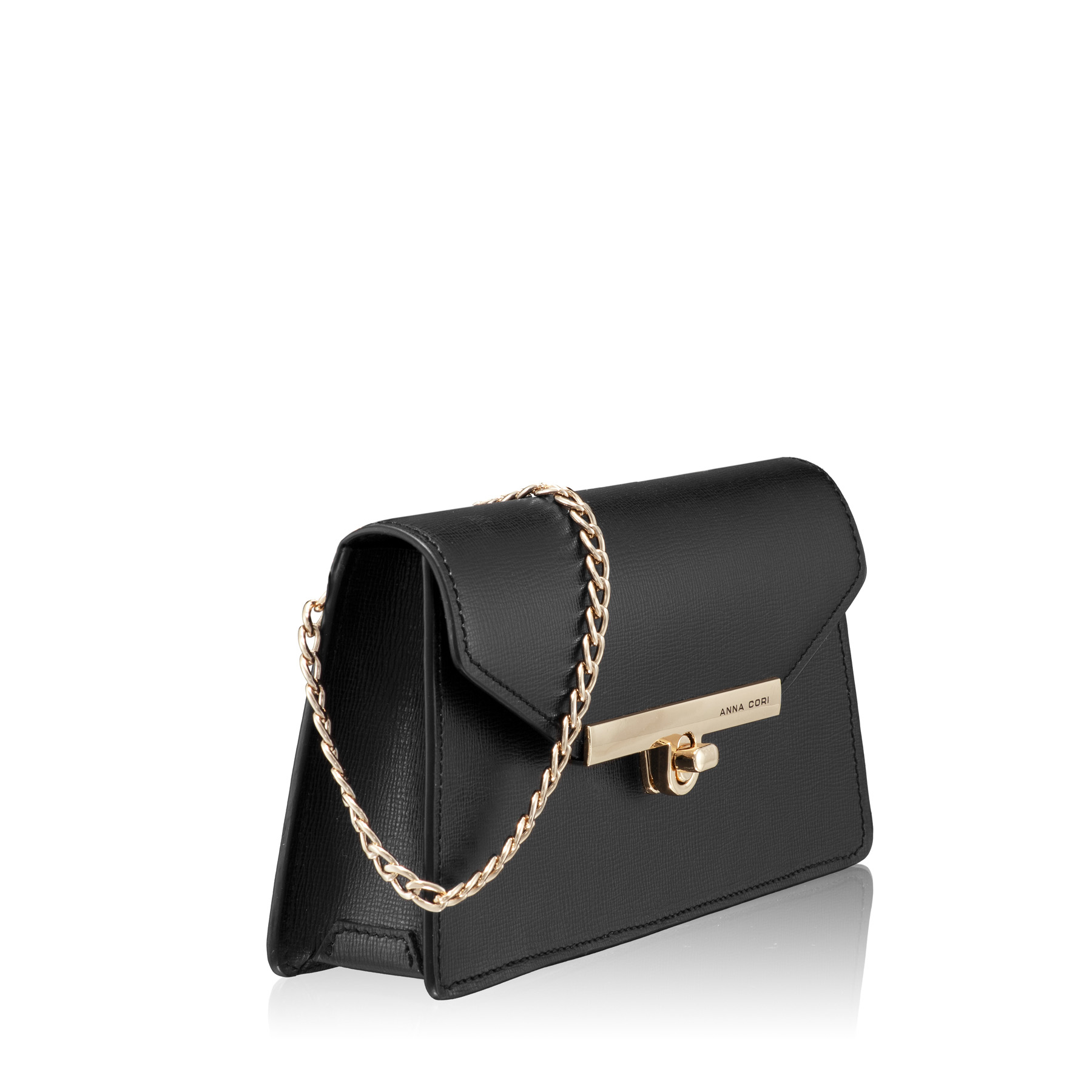 CASEY 01 VITELLO STAMP BLACK