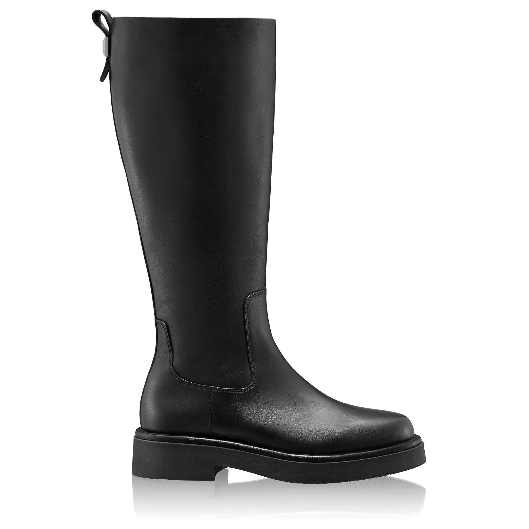 Women Leather Boots 7944 Vitello Black