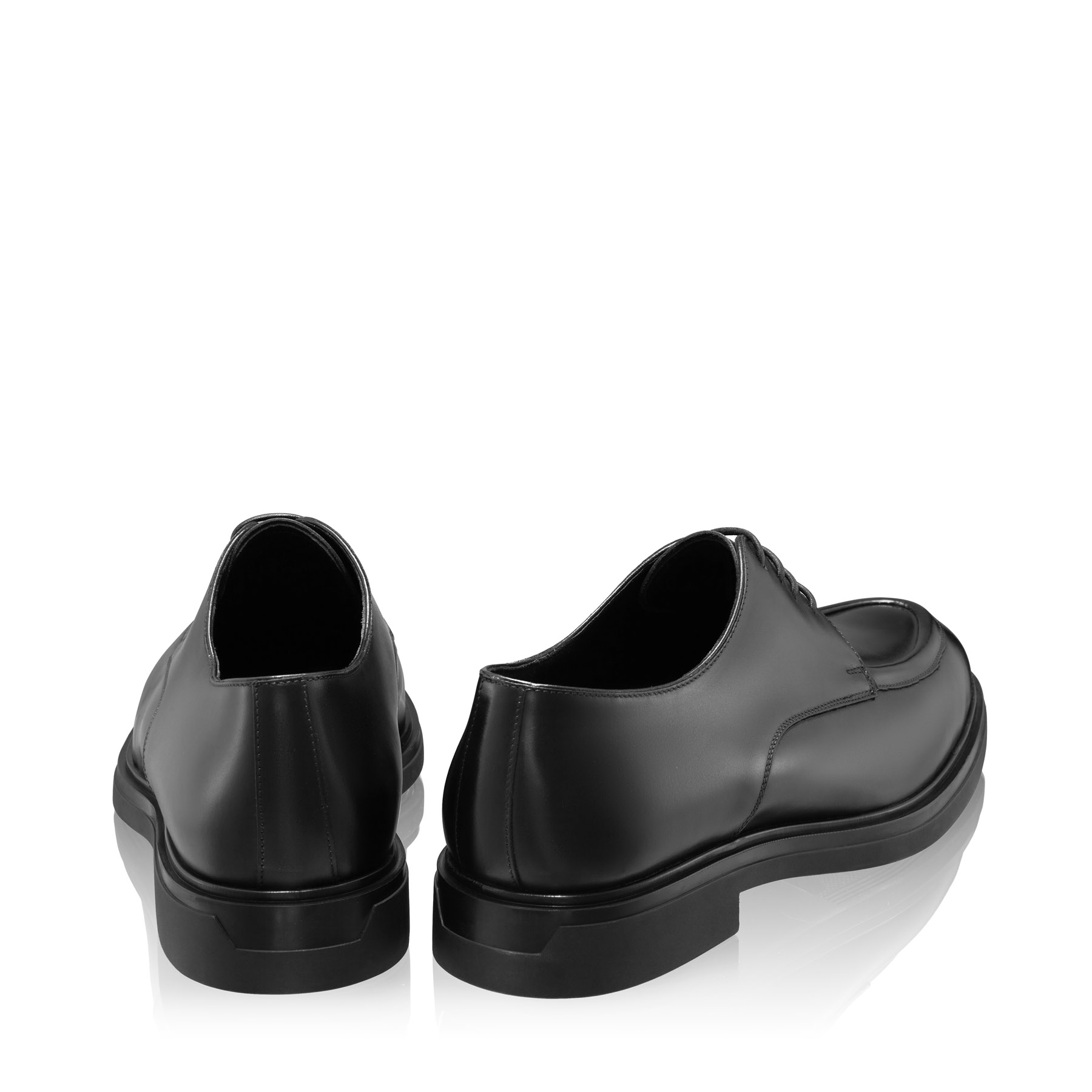 Men Genuine Leather Casual Shoes 7761 Vitello Black
