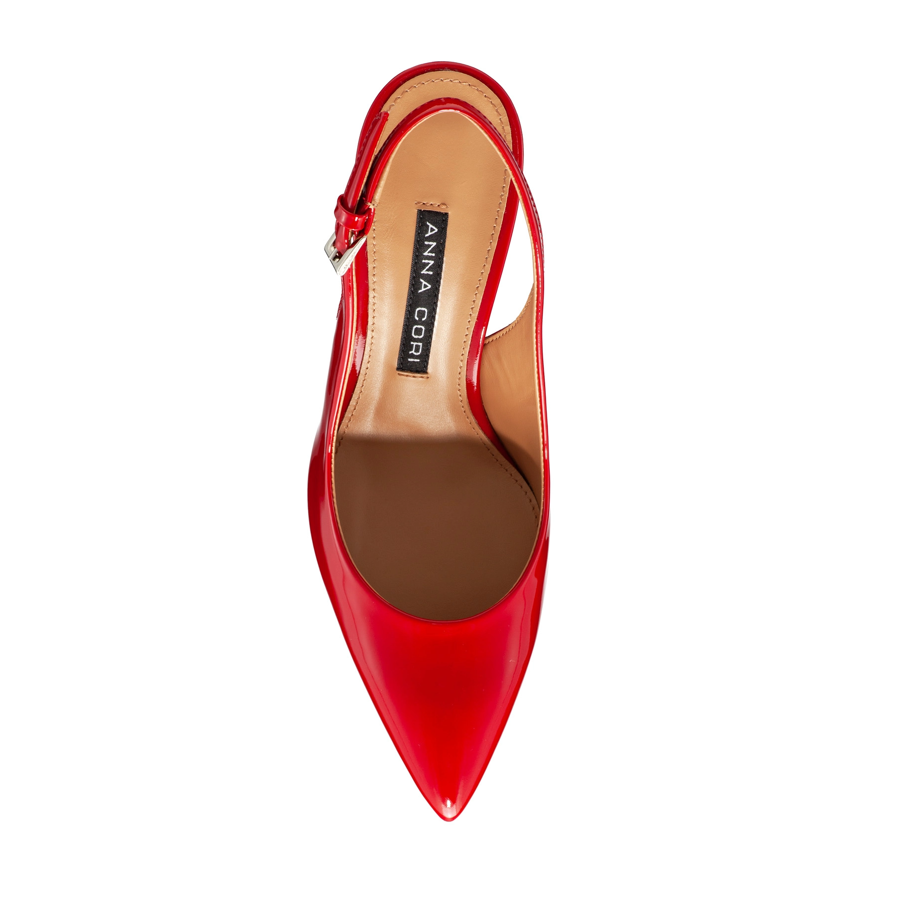 Mid-heel Slingback Pumps 5728 Lac Red