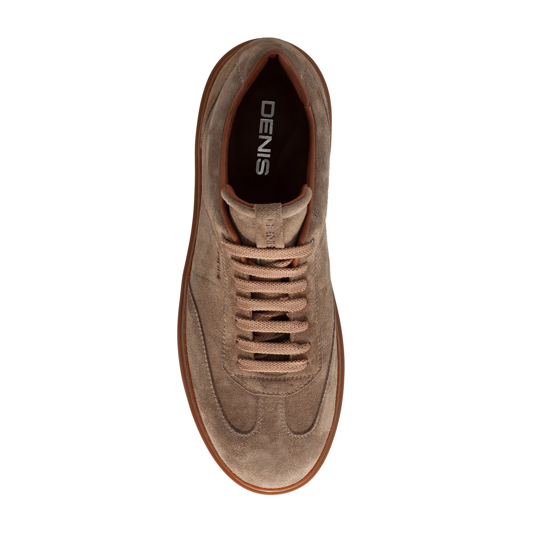 Men Suede Leather Sport Shoes 7610 Crosta Taupe