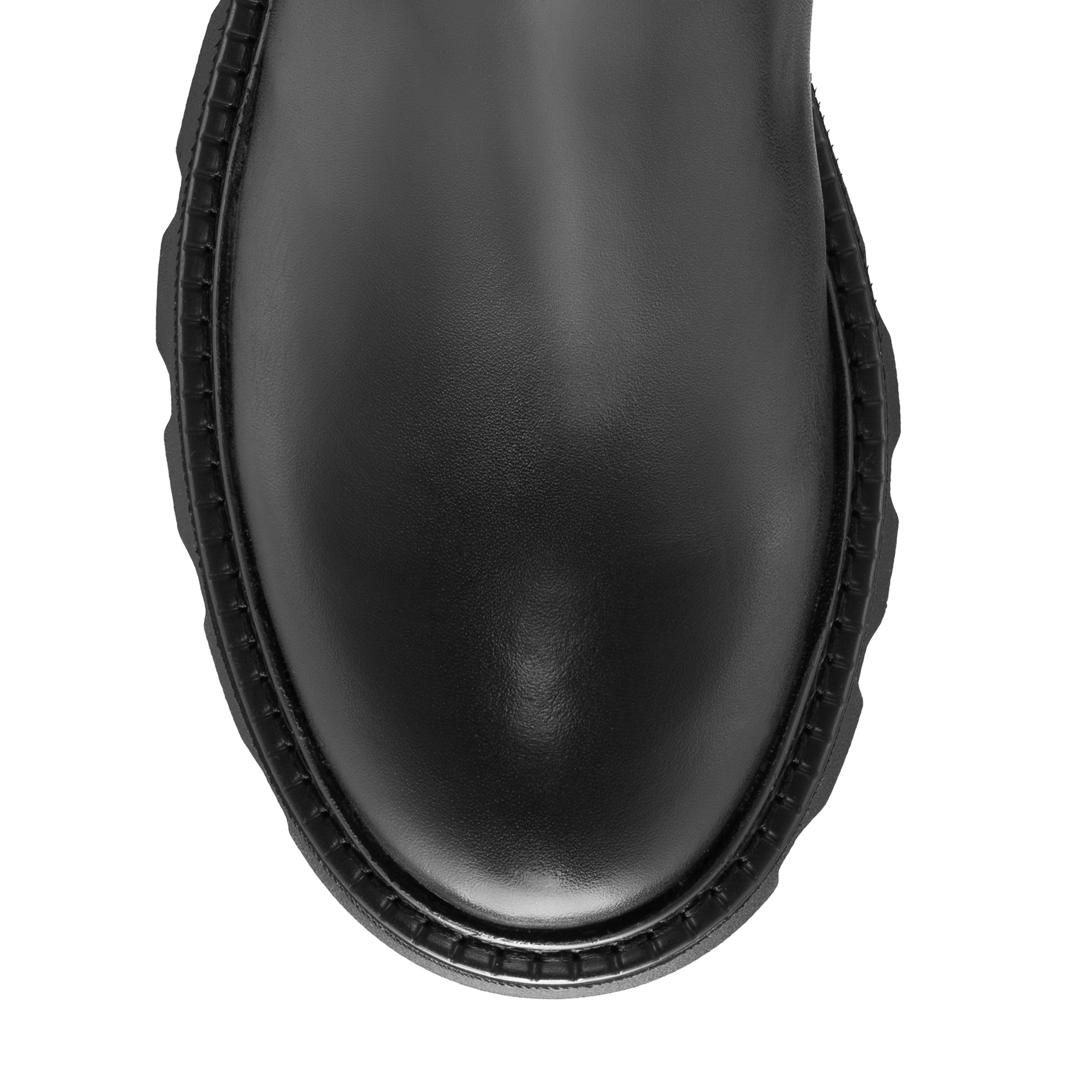 Women Leather Boots 8156 Vitello Black
