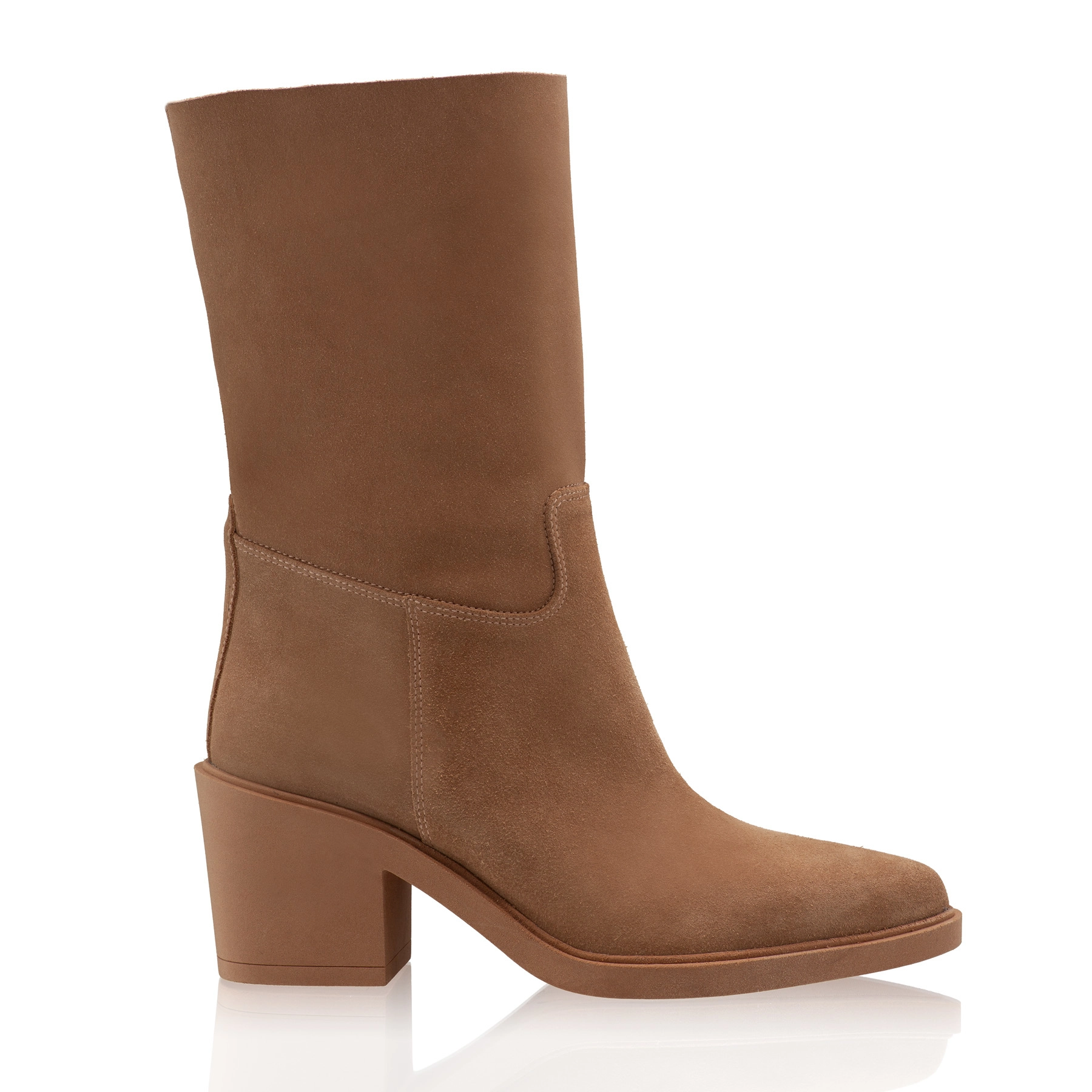 Women Suede Leather Boots 7950 Crosta Antilope