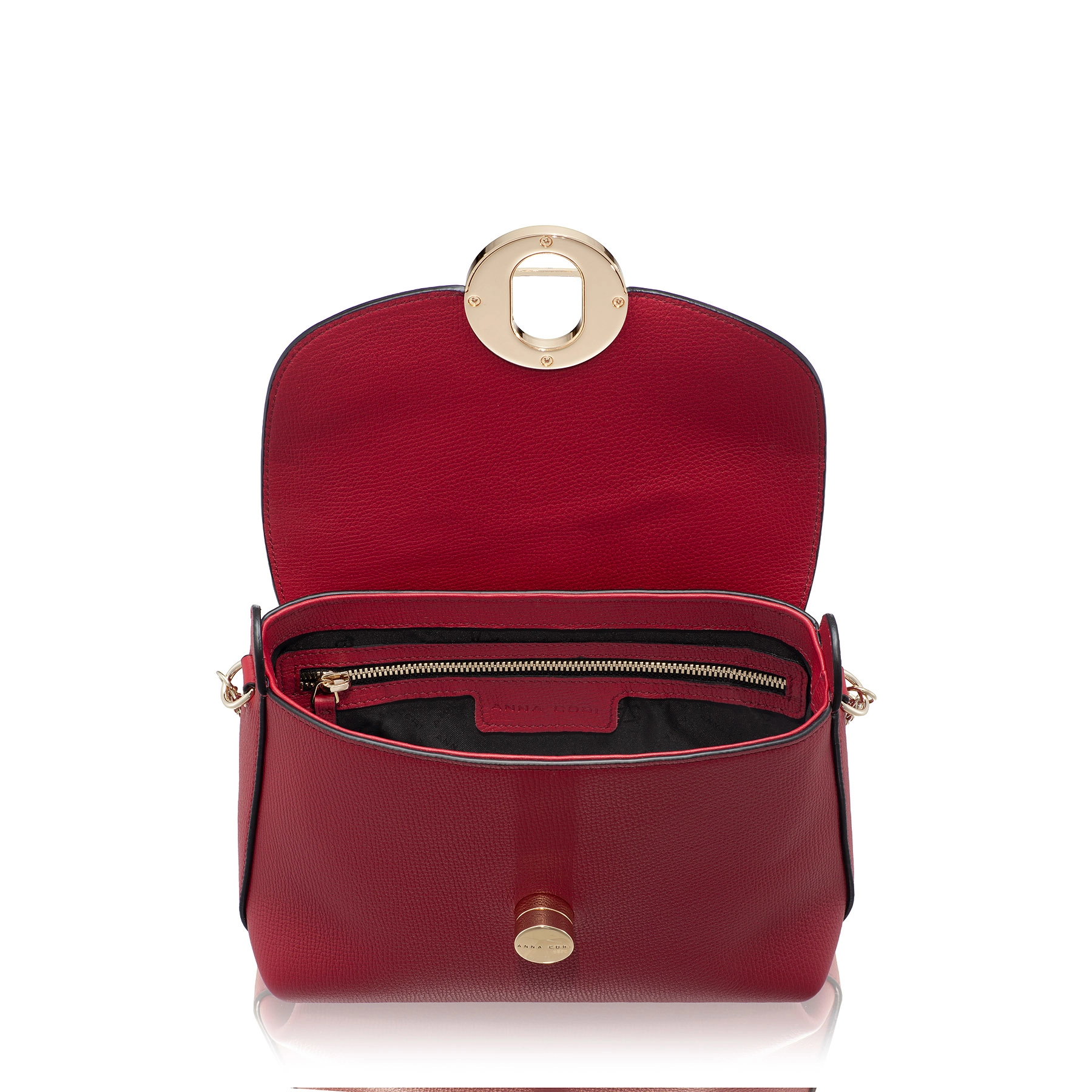 Women Shoulder Bag KARMA VIT STAMP RED