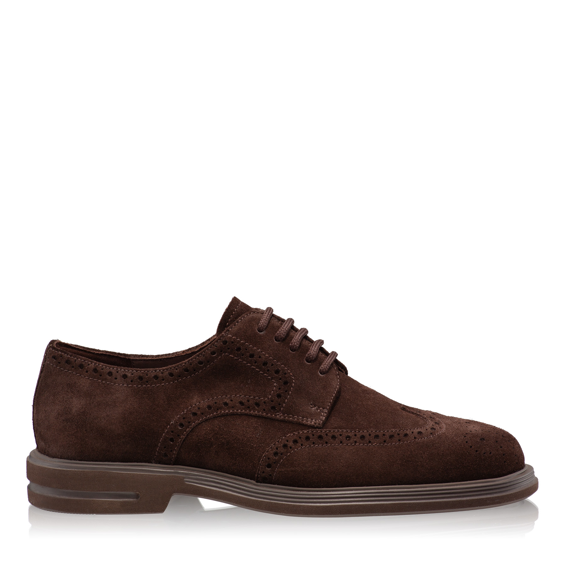 Men Suede Leather Loafers 7664 Crosta T. Moro