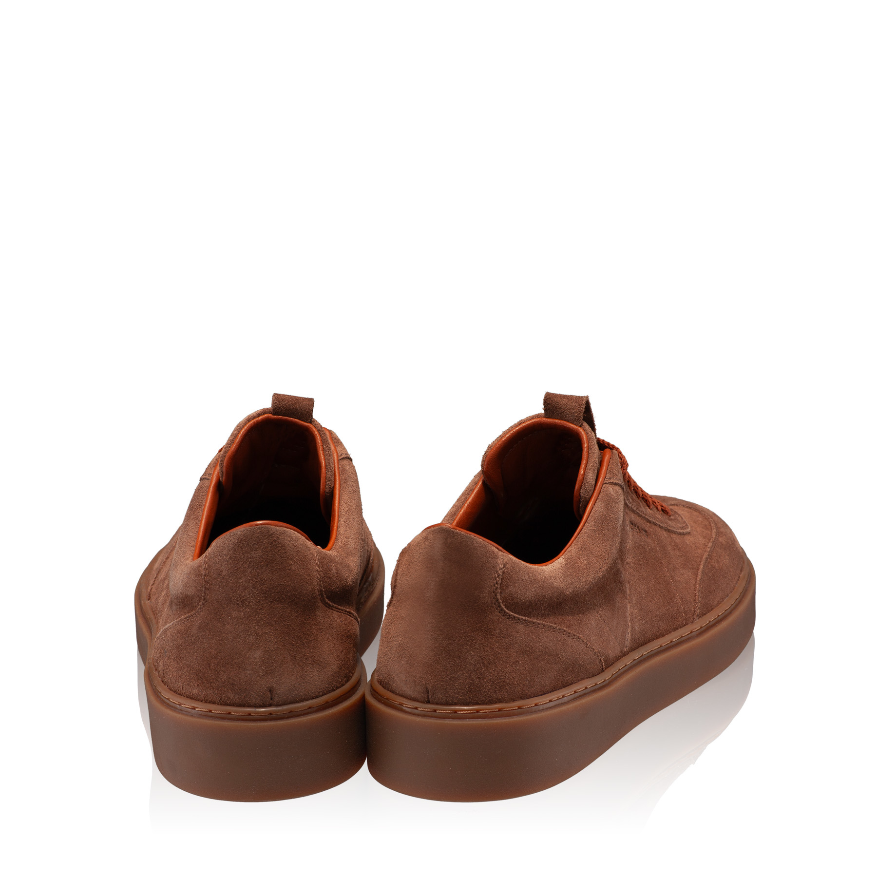 Men Suede Leather Sport Shoes 7610 Crosta Maro