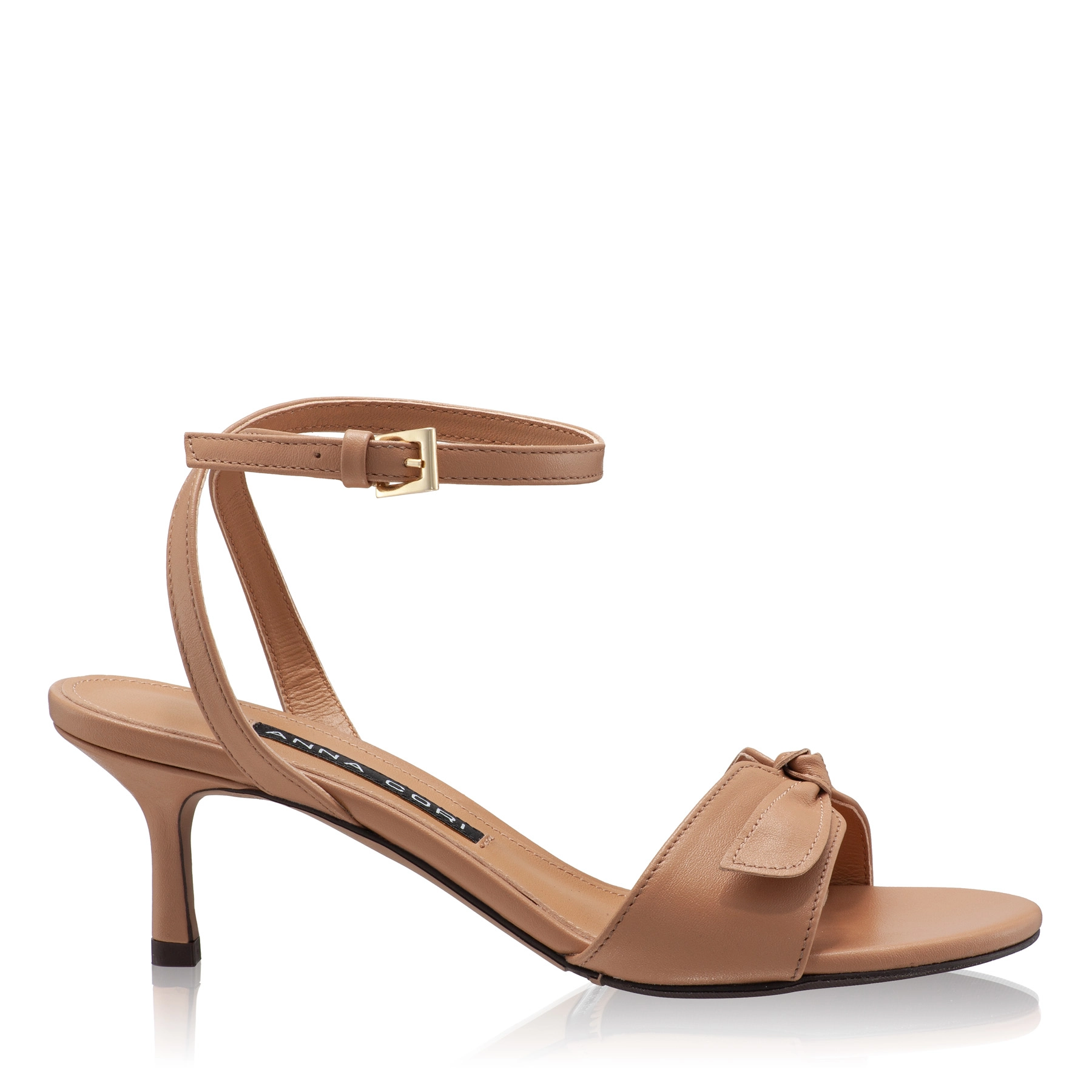 Women Leather Sandals 8110 Vitello Cappuccino