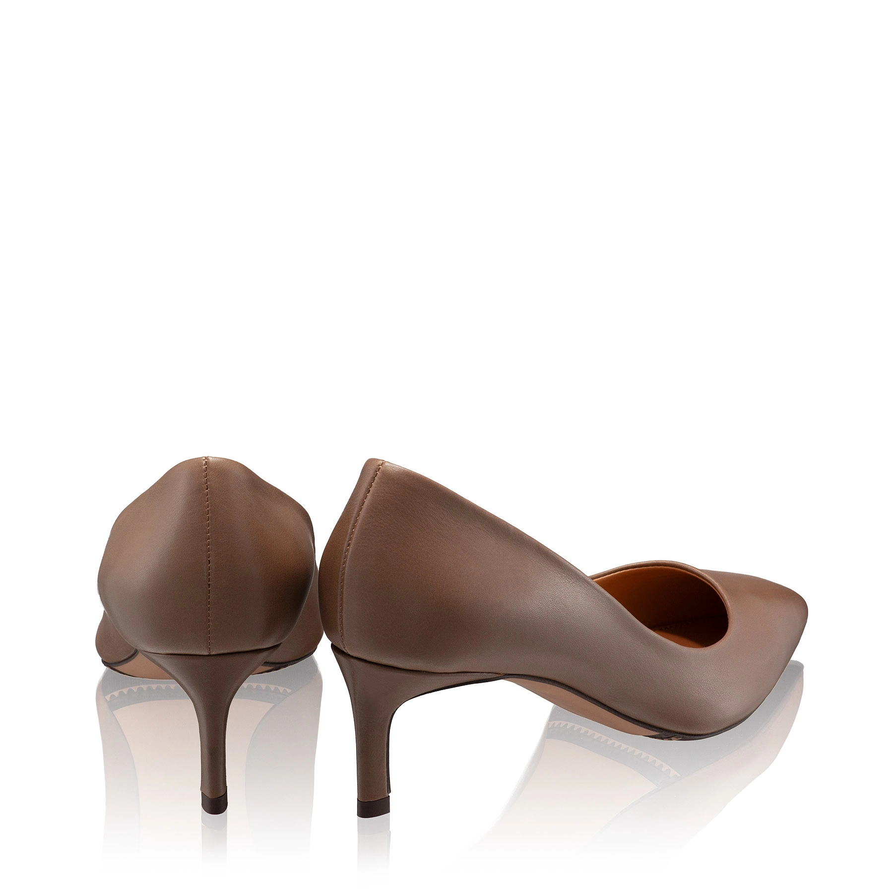 Mid-heel Pointed Toe Pumps 8220 8220 Vitello Palude