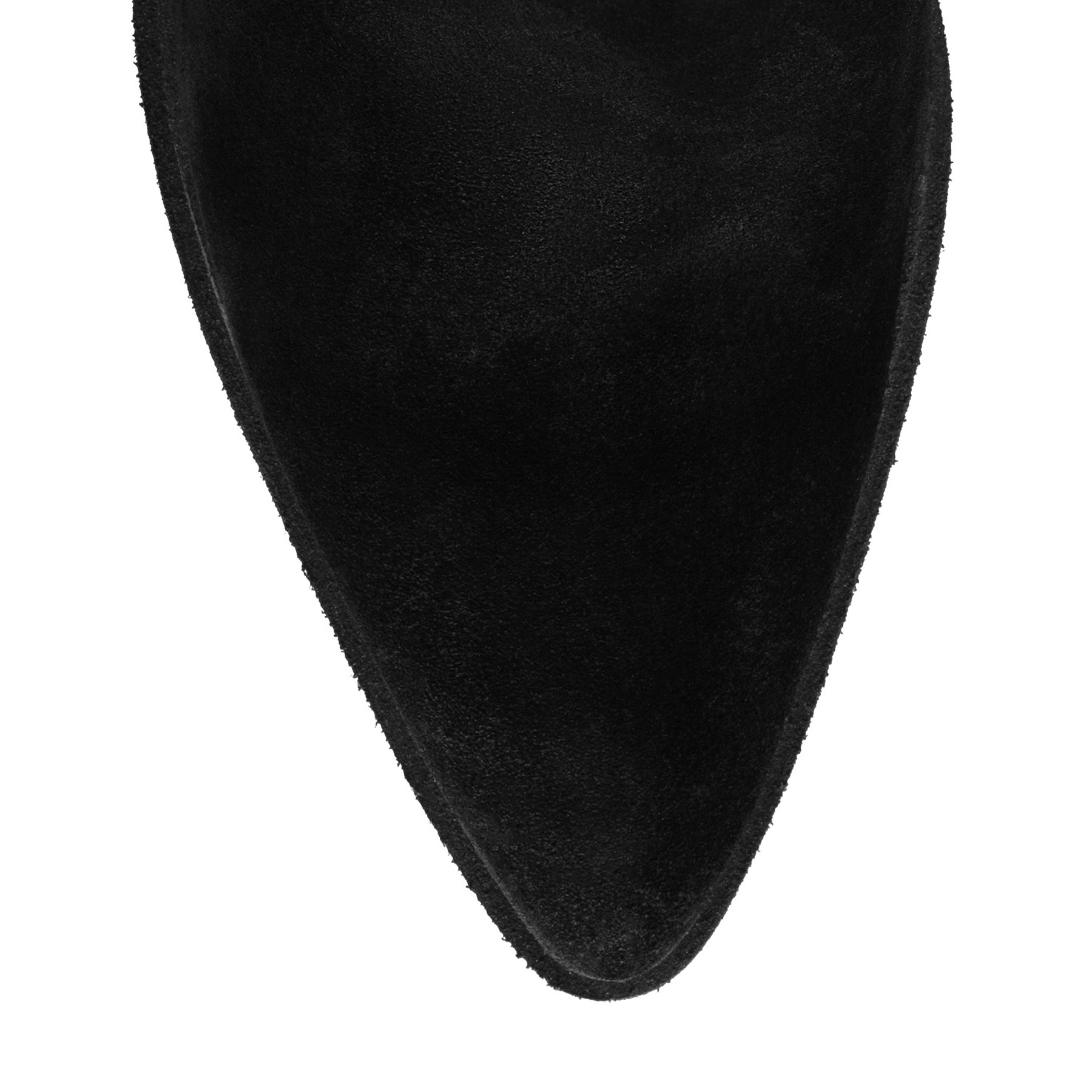 Women Suede Leather Boots 7950 Crosta Black