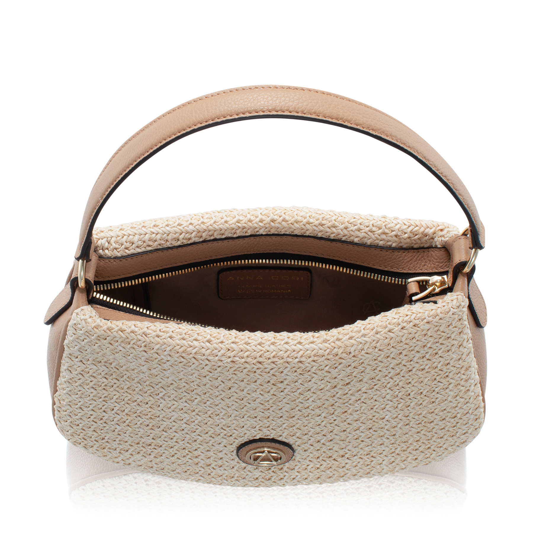 HARA 01 BOTT CAPP+RAFIA BEIGE