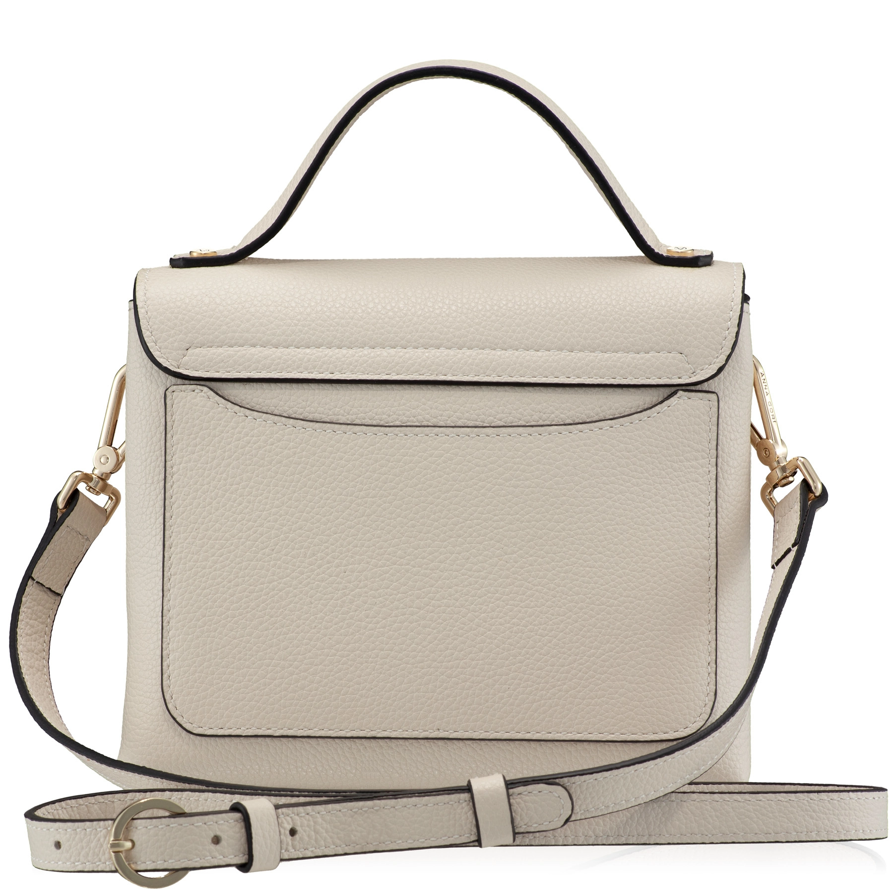 Women Leather Hand Bag GENNA 02 BOTTALATO PANNA