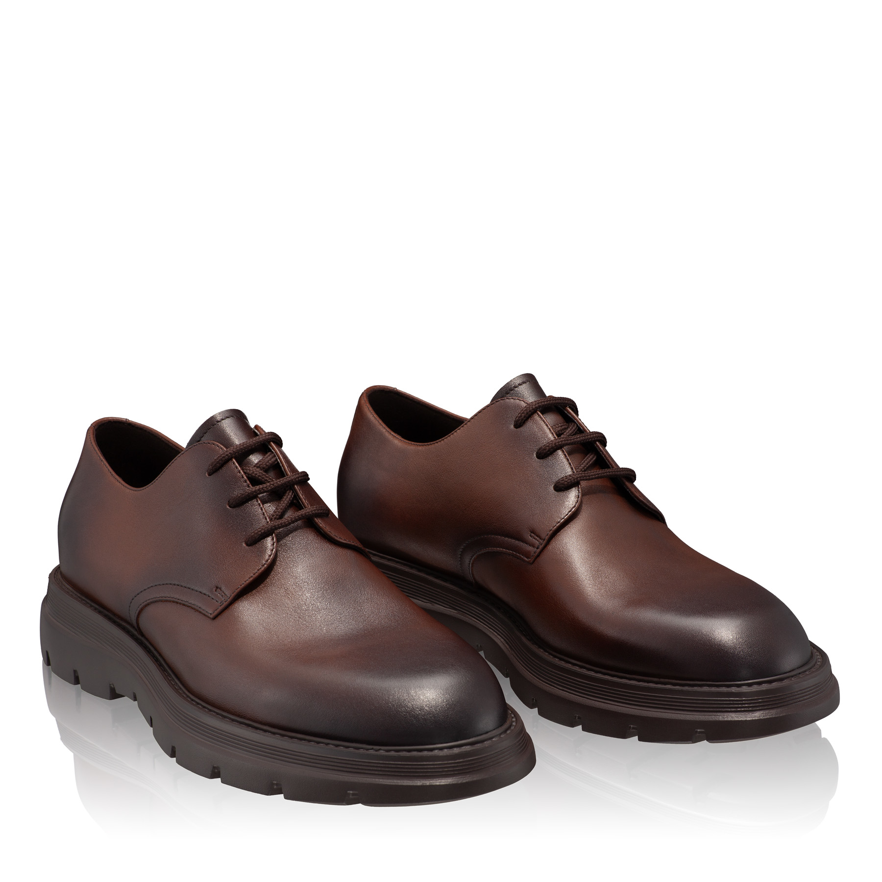Men Genuine Leather Loafers 7670 Vitello Maro