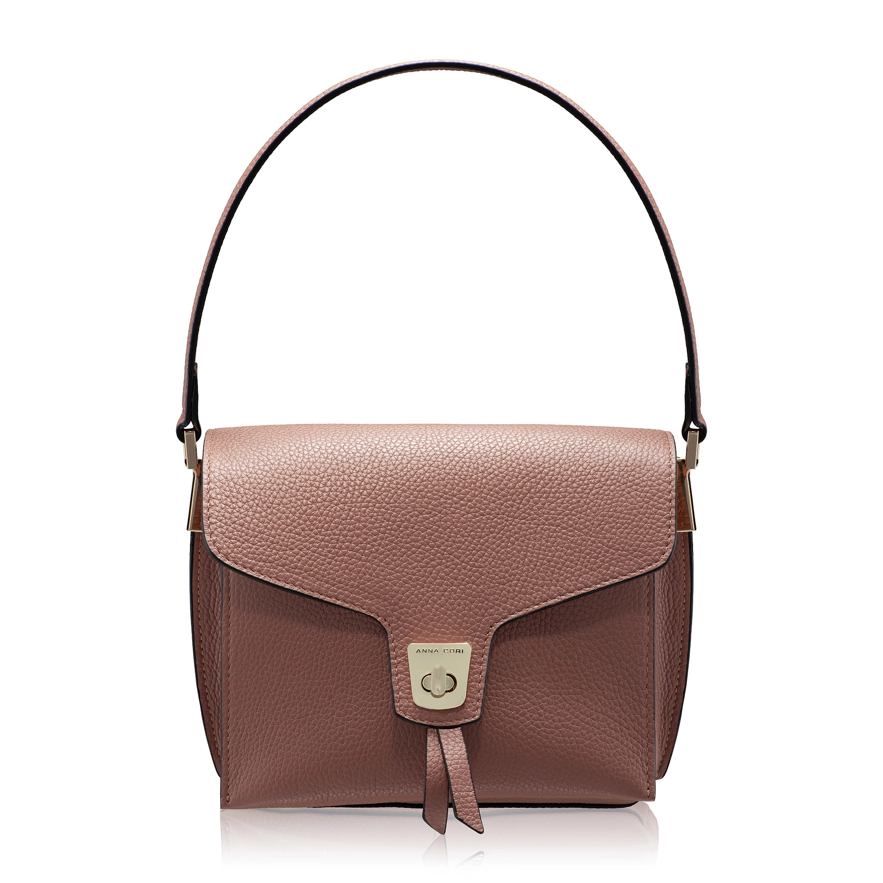 Women Leather Hand Bag FIENE BOTTALATO FARD