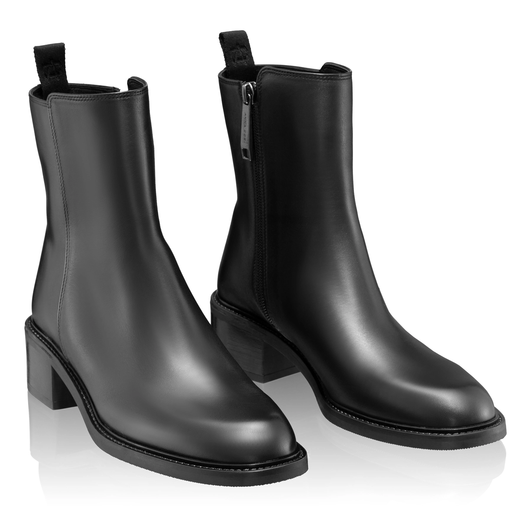 Women Ankle-Boots 7844 Vitello Black