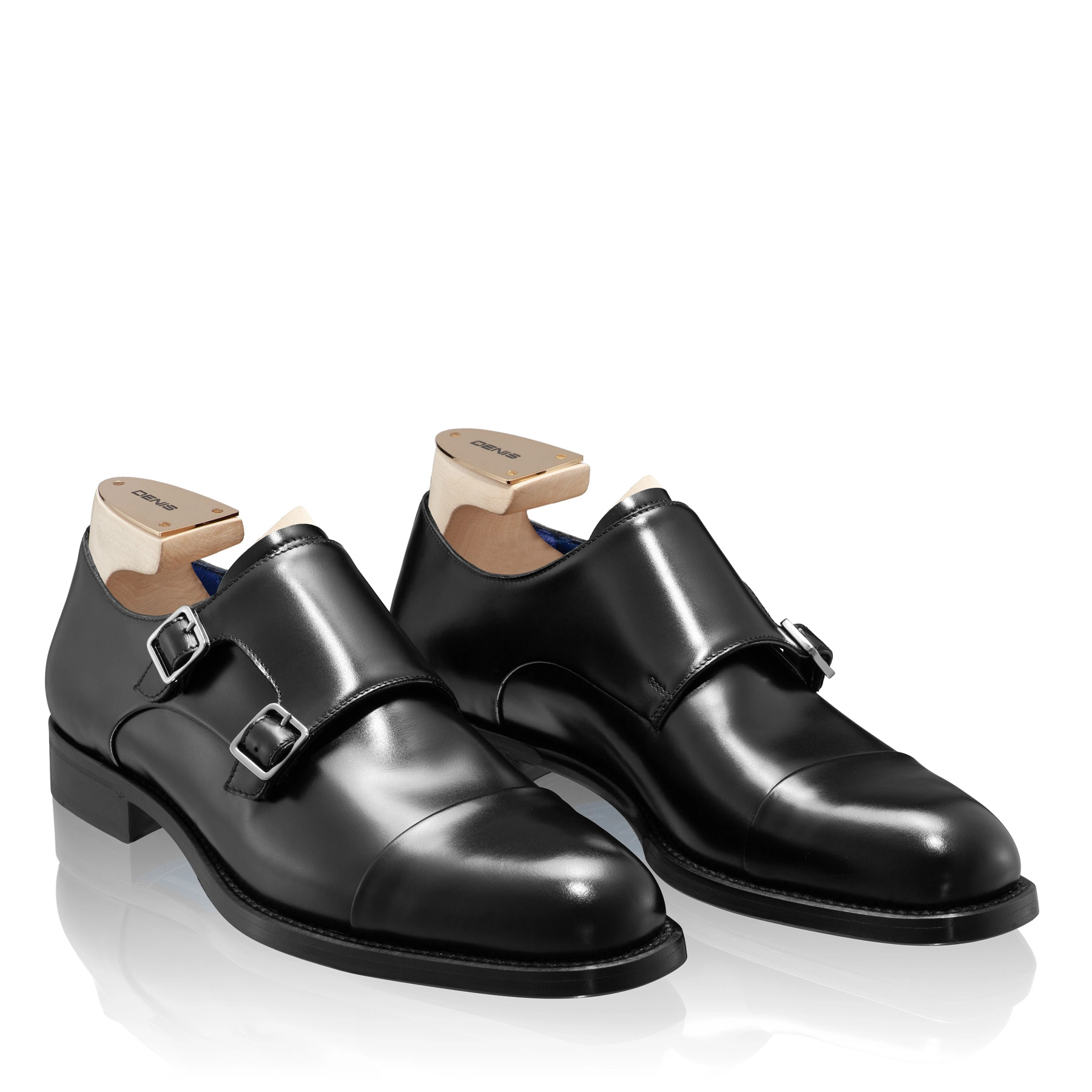 Men Handmade Elegant Shoes 7733 Vitello Black