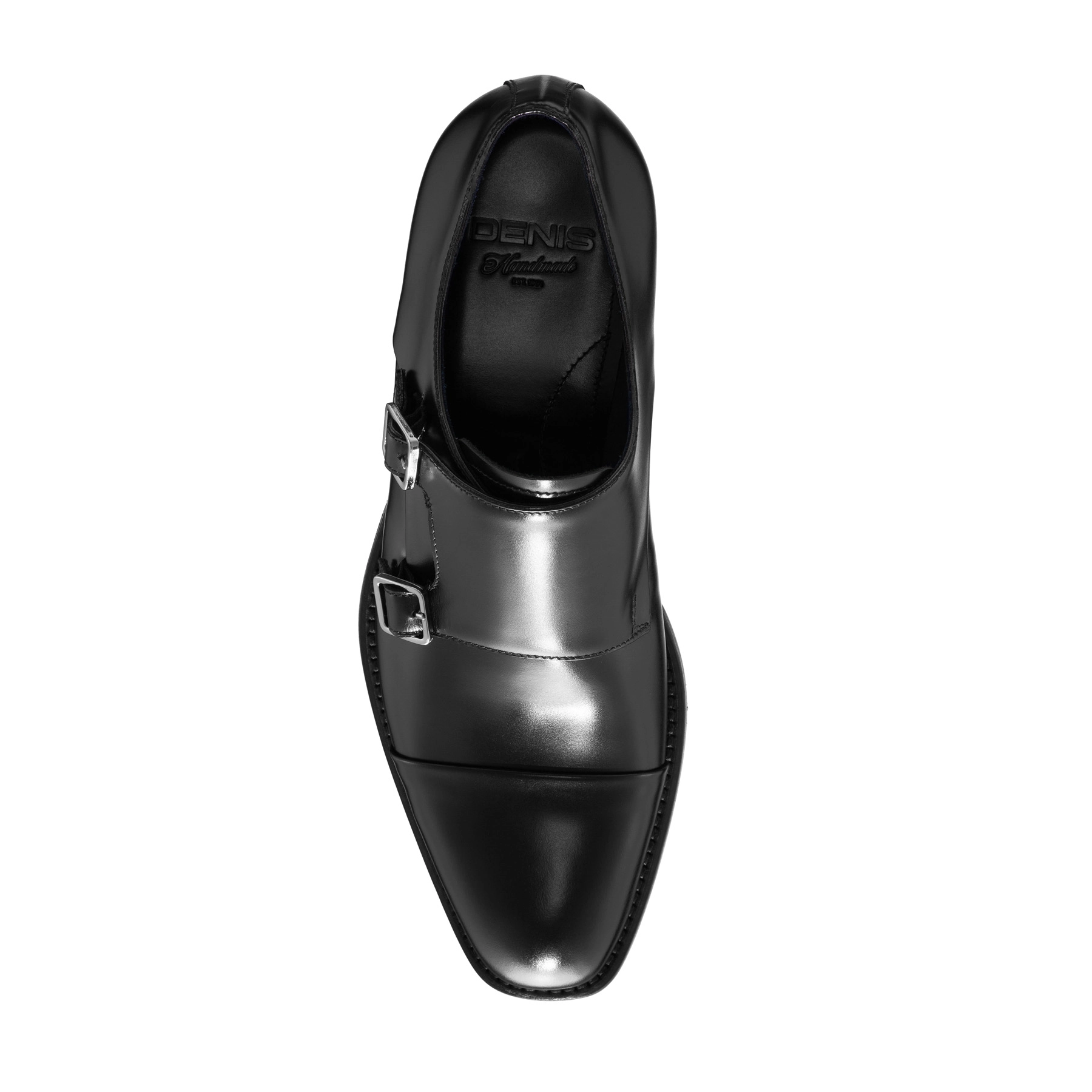 Men Handmade Elegant Shoes 7733 Vitello Black