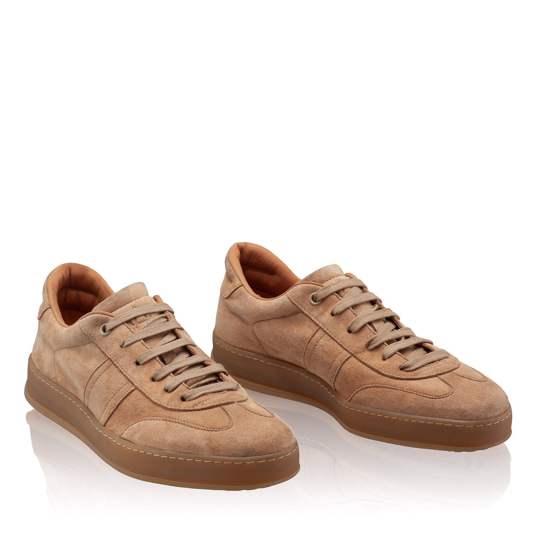 Women leather sport shoes 8066 Camoscio Corda