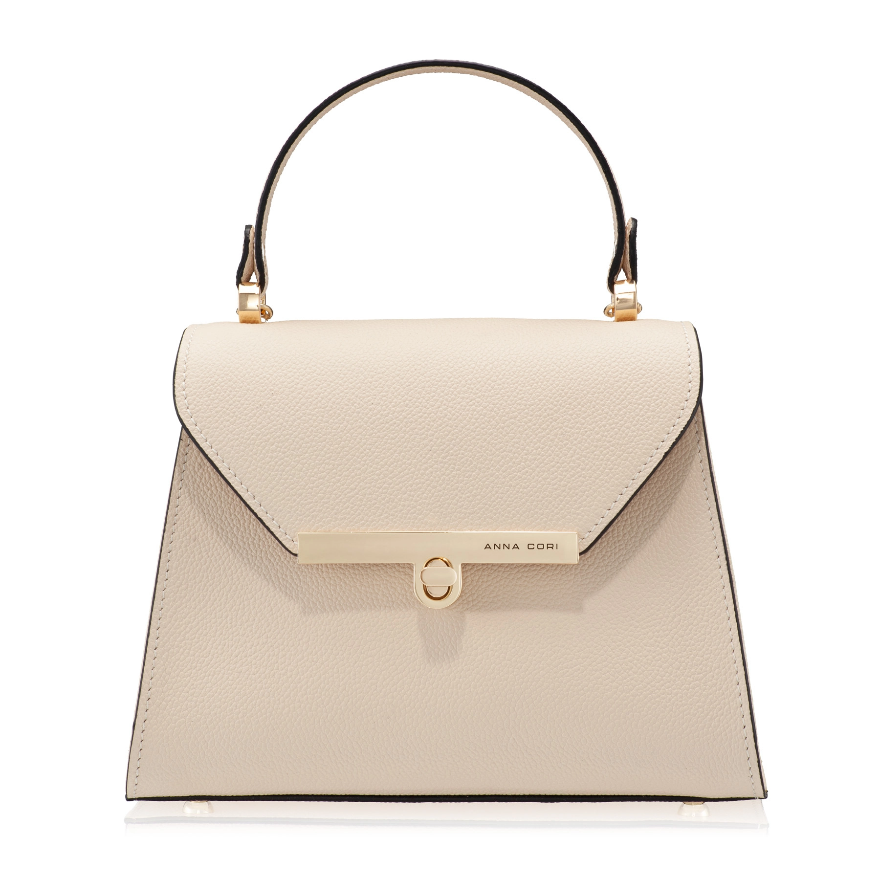 Women Leather Handbag MARY 01 VIT STAMP PANNA