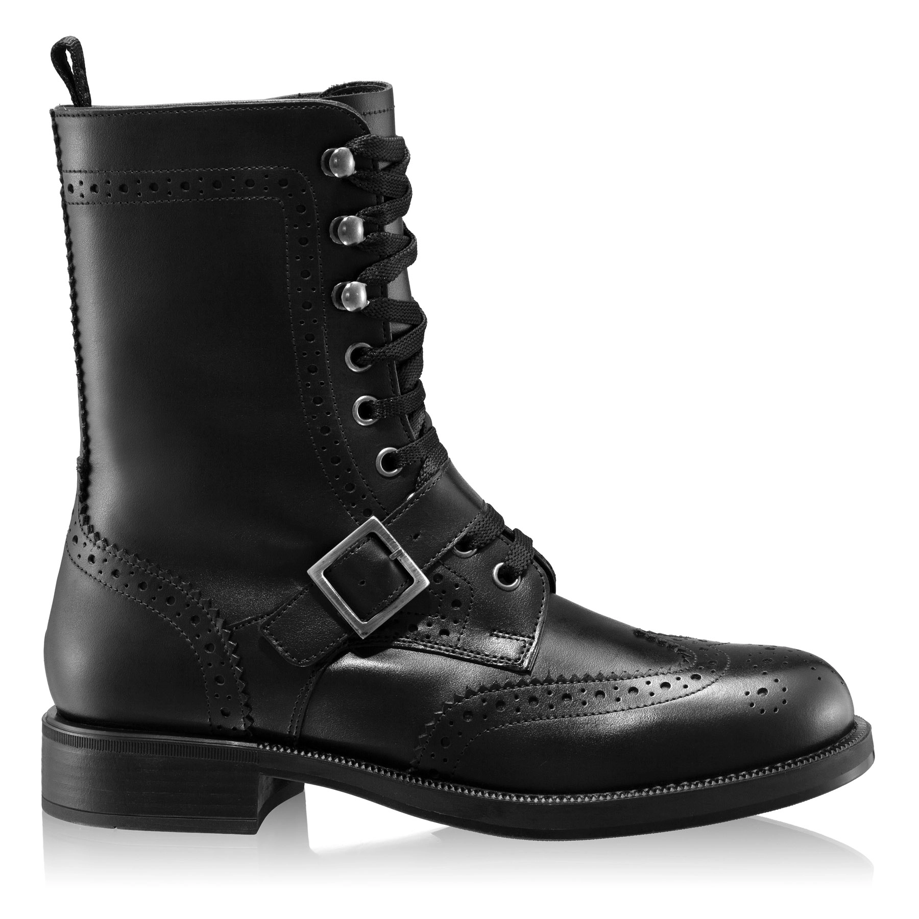 Women Leather Boots 8248 Vitello Black